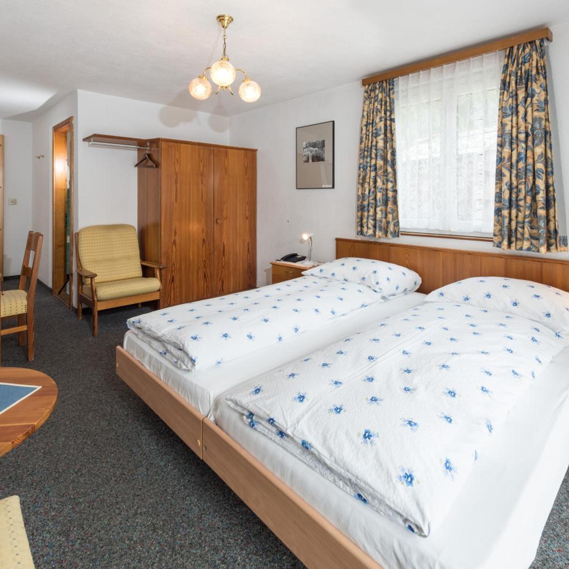 Room, Double Bed, Partial Mountain View, Balcony or Terrace, Hotel Rhodania 3/10
