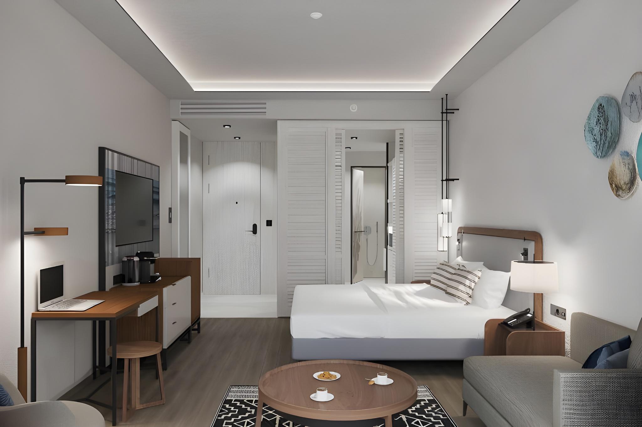 Deluxe, Single, Double Bed, Sea View, Family Zone