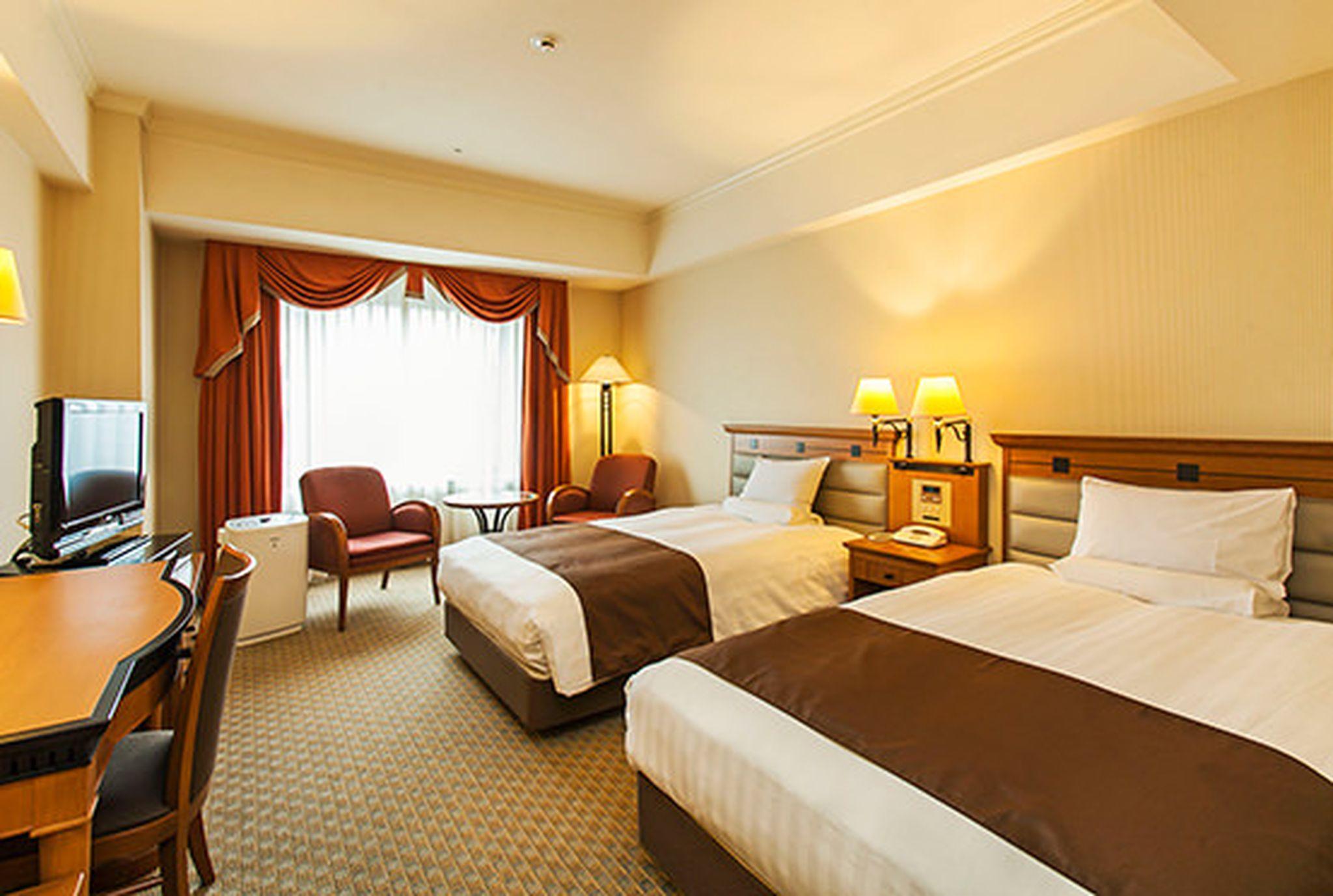 Semi Room, 2 Semi Double Beds, Smoking