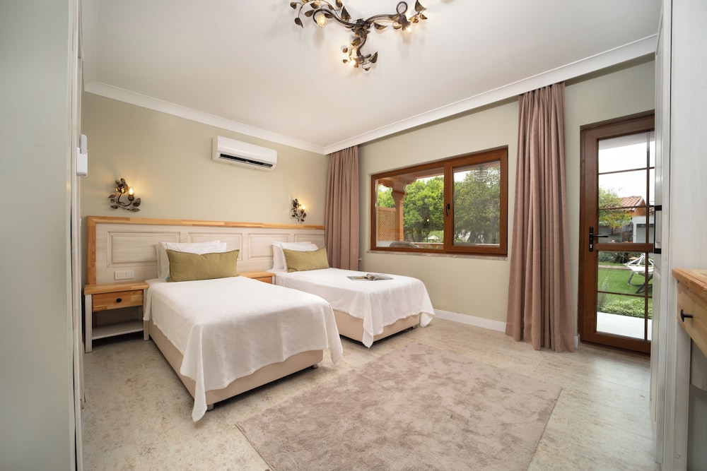 غرفة قياسية بسرير مزدوج، Orange Garden Hotel Akyaka 5/8