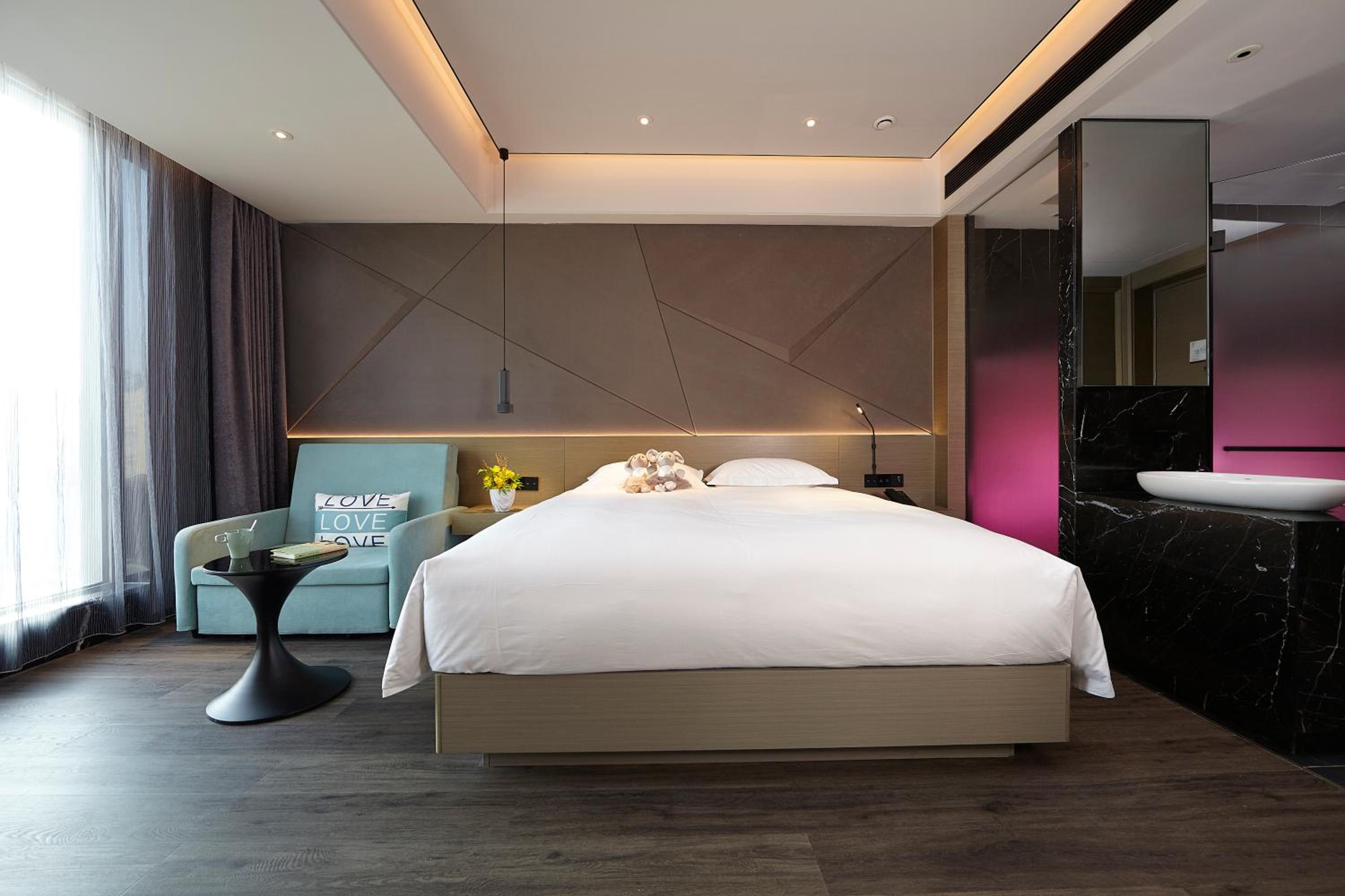 غرفة ديلوكس بسرير كينج وسرير كوين، Mercure Tai'an Centre 3/6