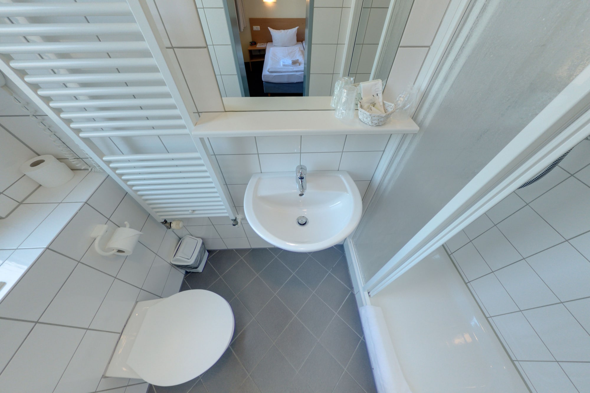 غرفة رباعية بسرير مزدوج وسرير بطابقين، Hotel Citylight Berlin 10/10