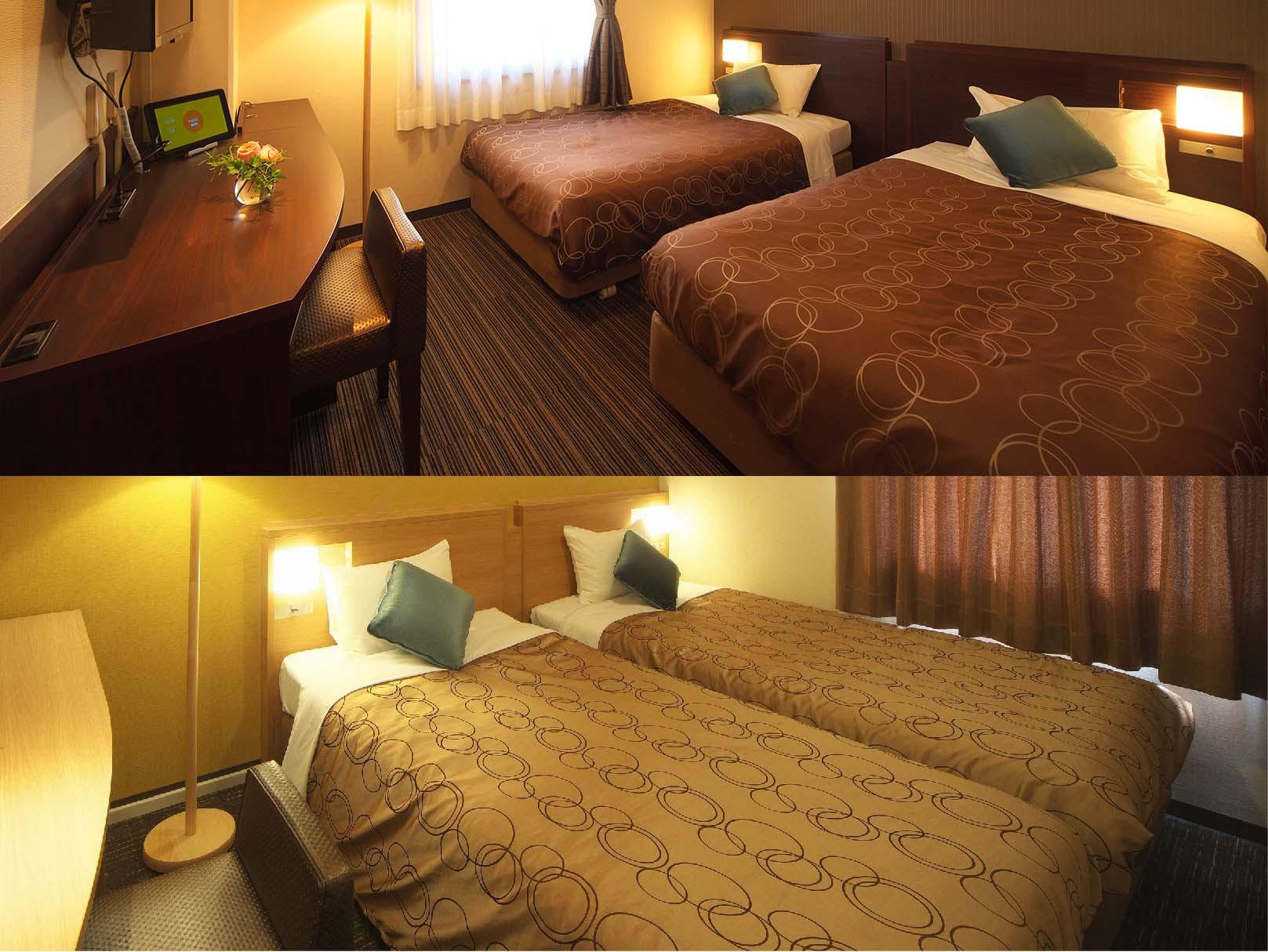 Adjoining, Twin Beds, Smoking