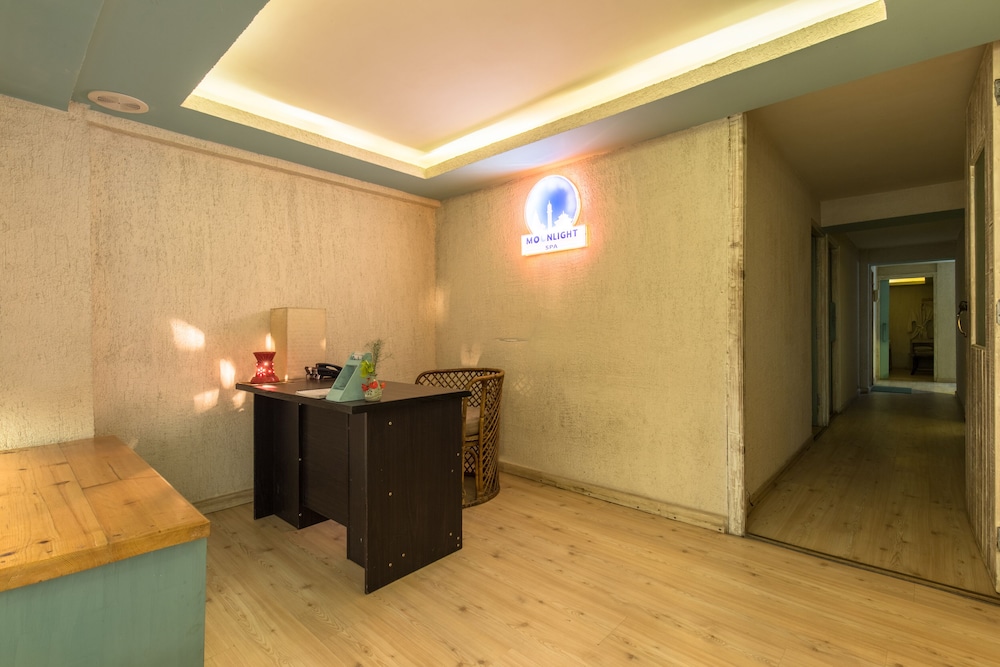 Lobby at Moon Light Hotel, KATHMANDU