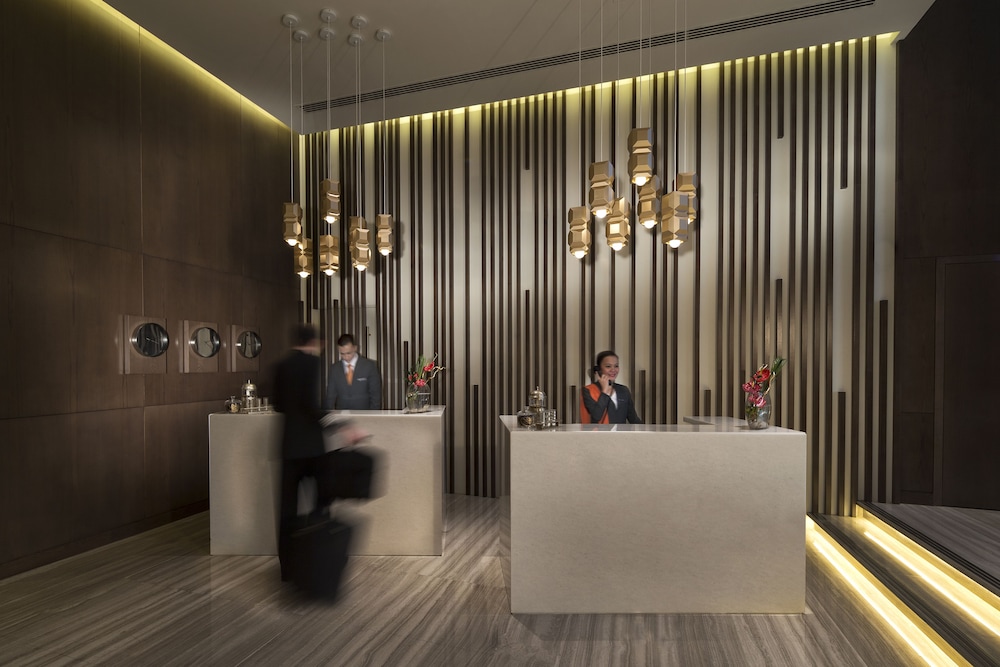 Lobby at Pullman Dubai Creek City Centre Residences, DUBAI