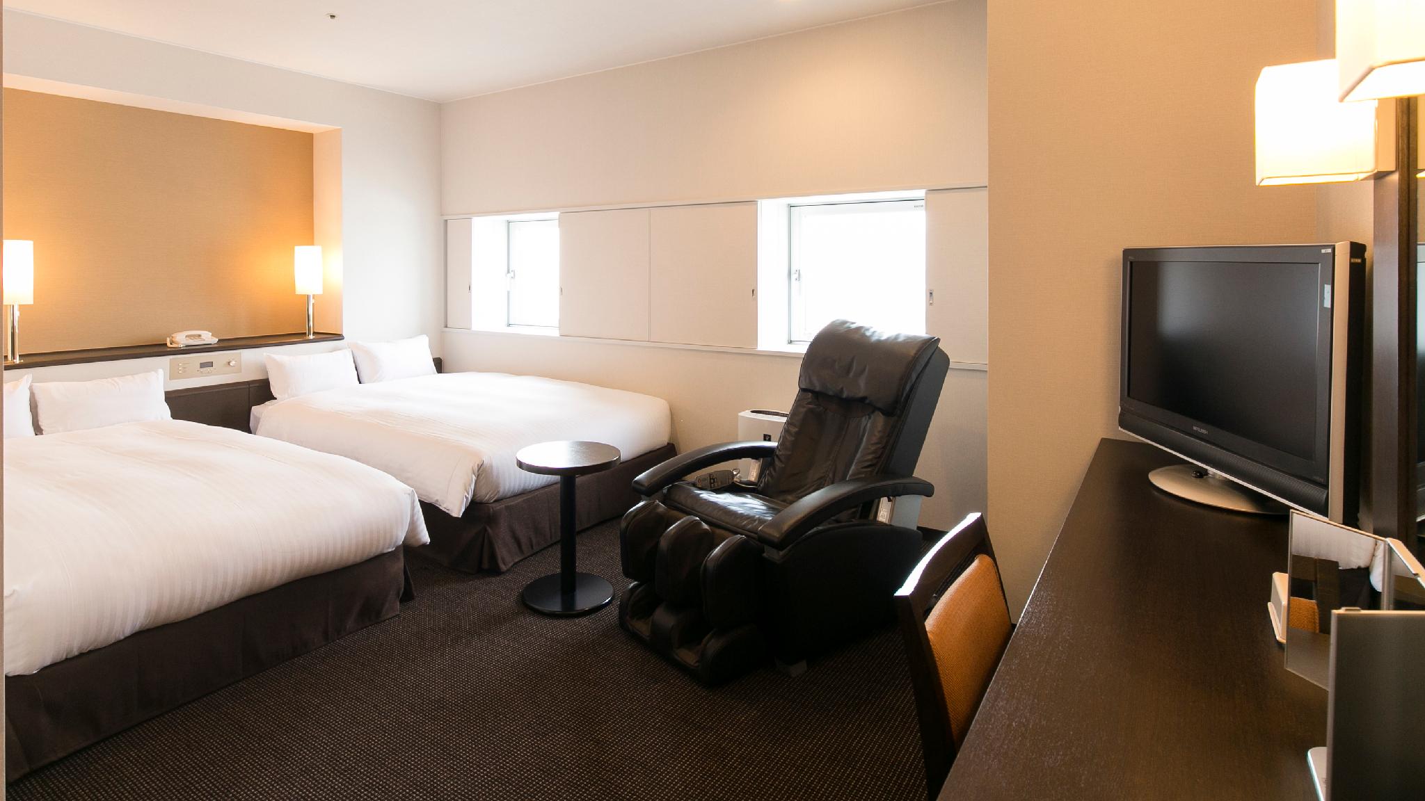 Deluxe, Semi Double Bed, Twin Beds, Night View