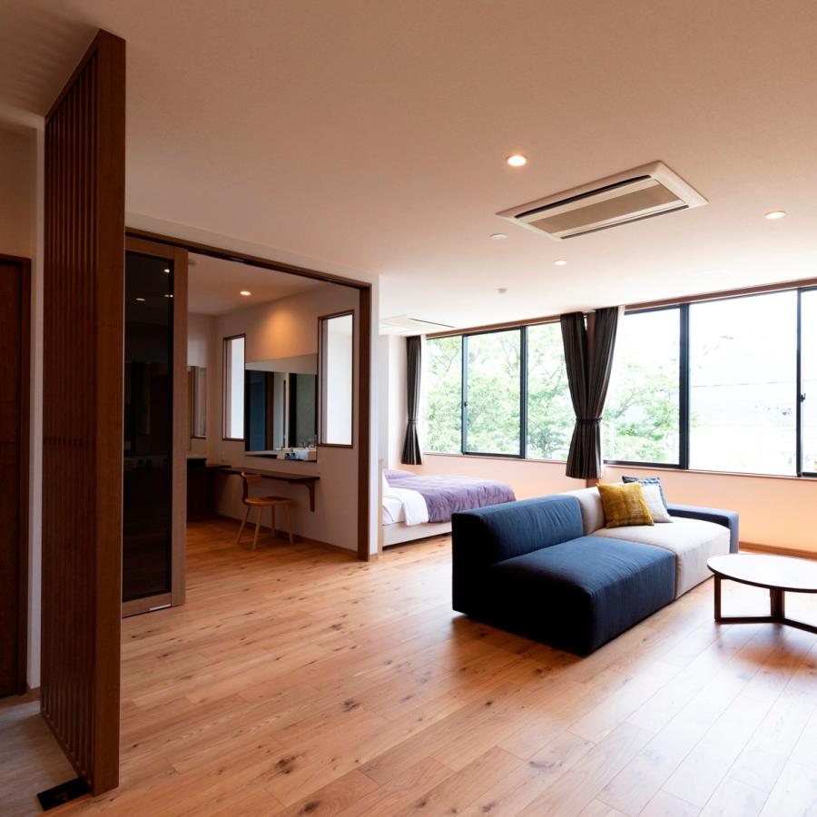 Superior, Twin Beds, Ocean View, Hot Spring Bath