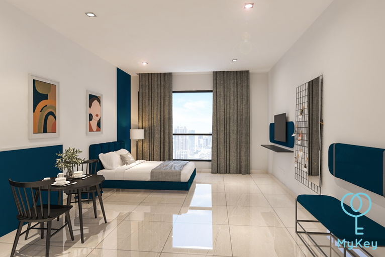 Modern, Studio, Mossaz Suites by MyKey Global 3/3