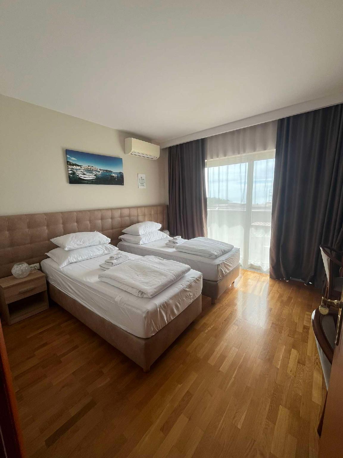 Room, Double Bed, Side Sea View
