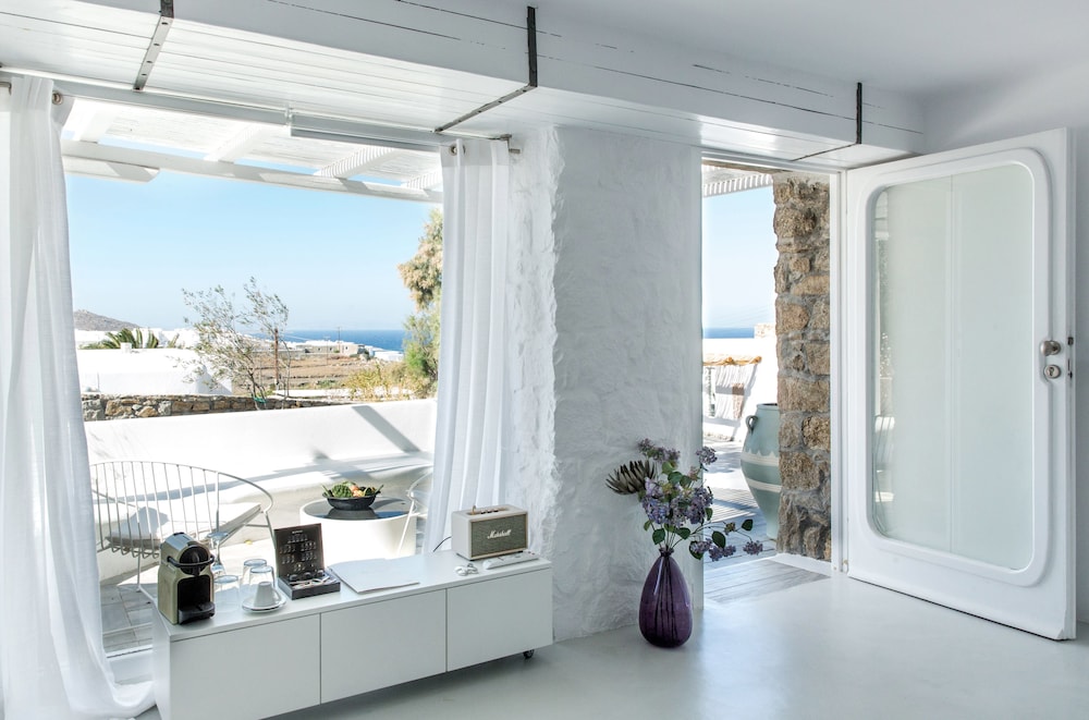 Lobby at Ostraco Suites, MYKONOS