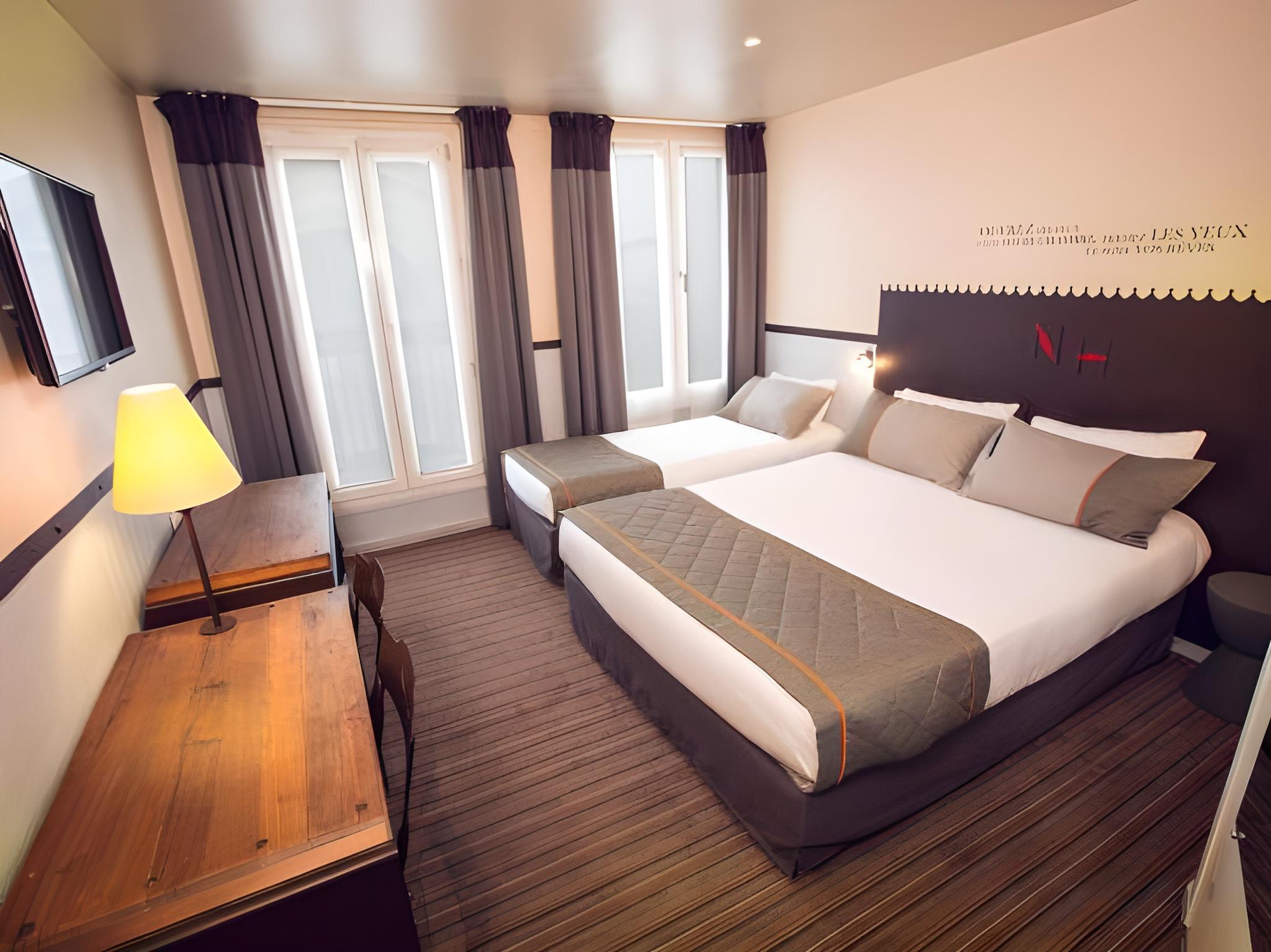 غرفة ثلاثية بسرير مزدوج وسرير فردي، Timhotel Paris Gare Du Nord 2/3