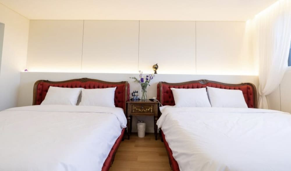 Premium, 2 Double Beds, Ocean View