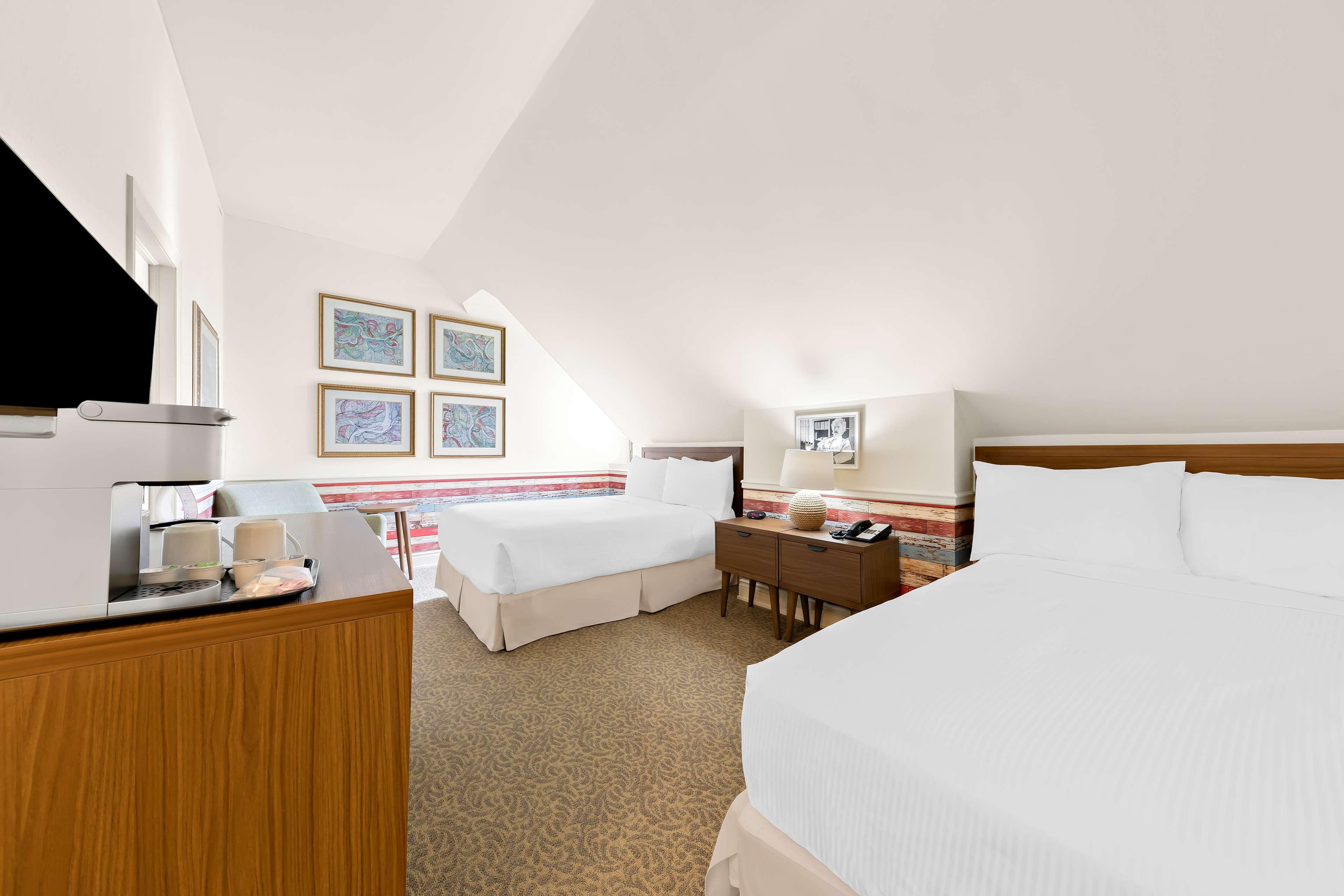 Room, 2 Double Beds, Bath and Shower