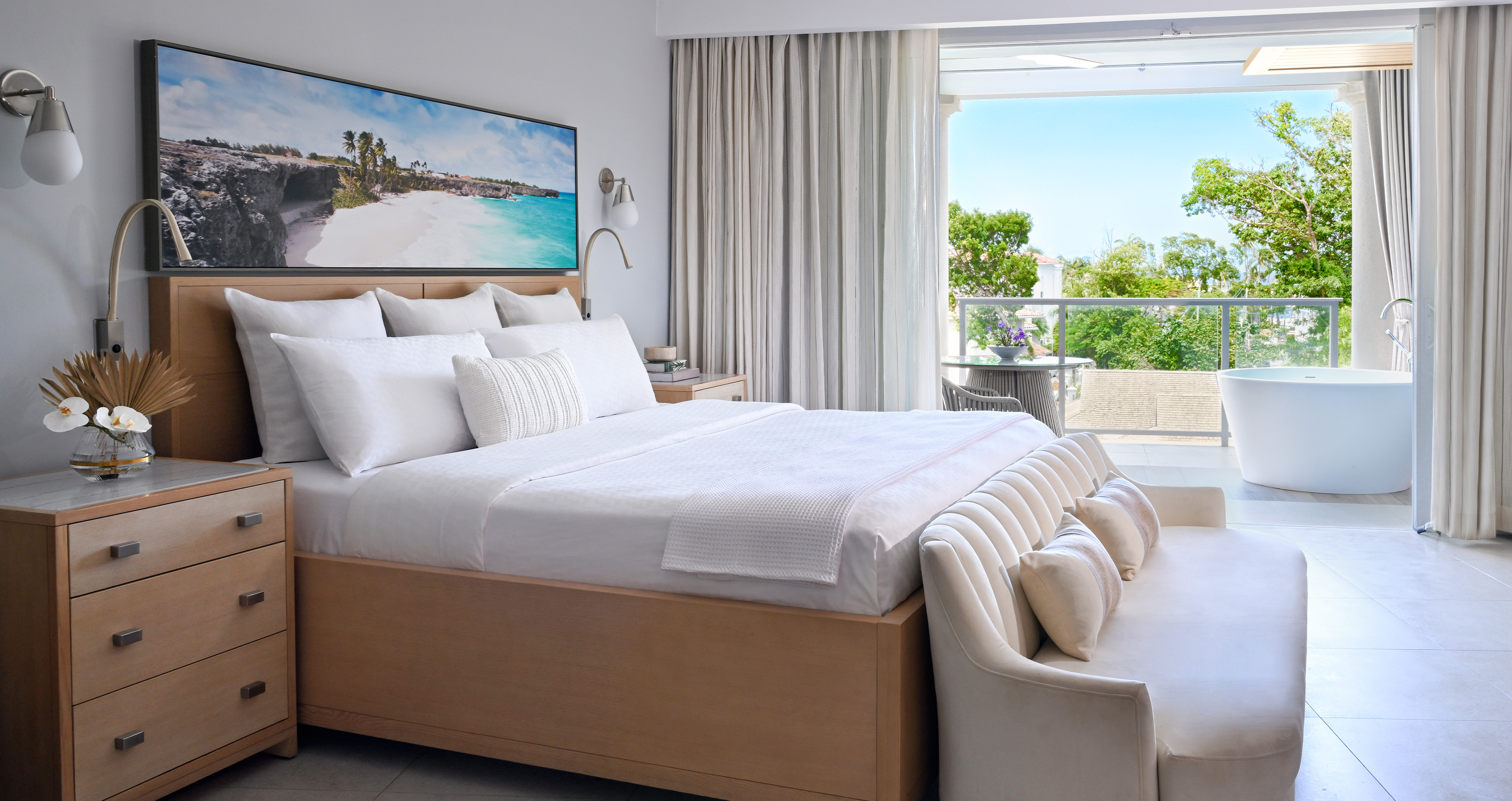 Hideaway, Lagoon, Suite, Butler, Balcony, Bathtub, Large, South Wing