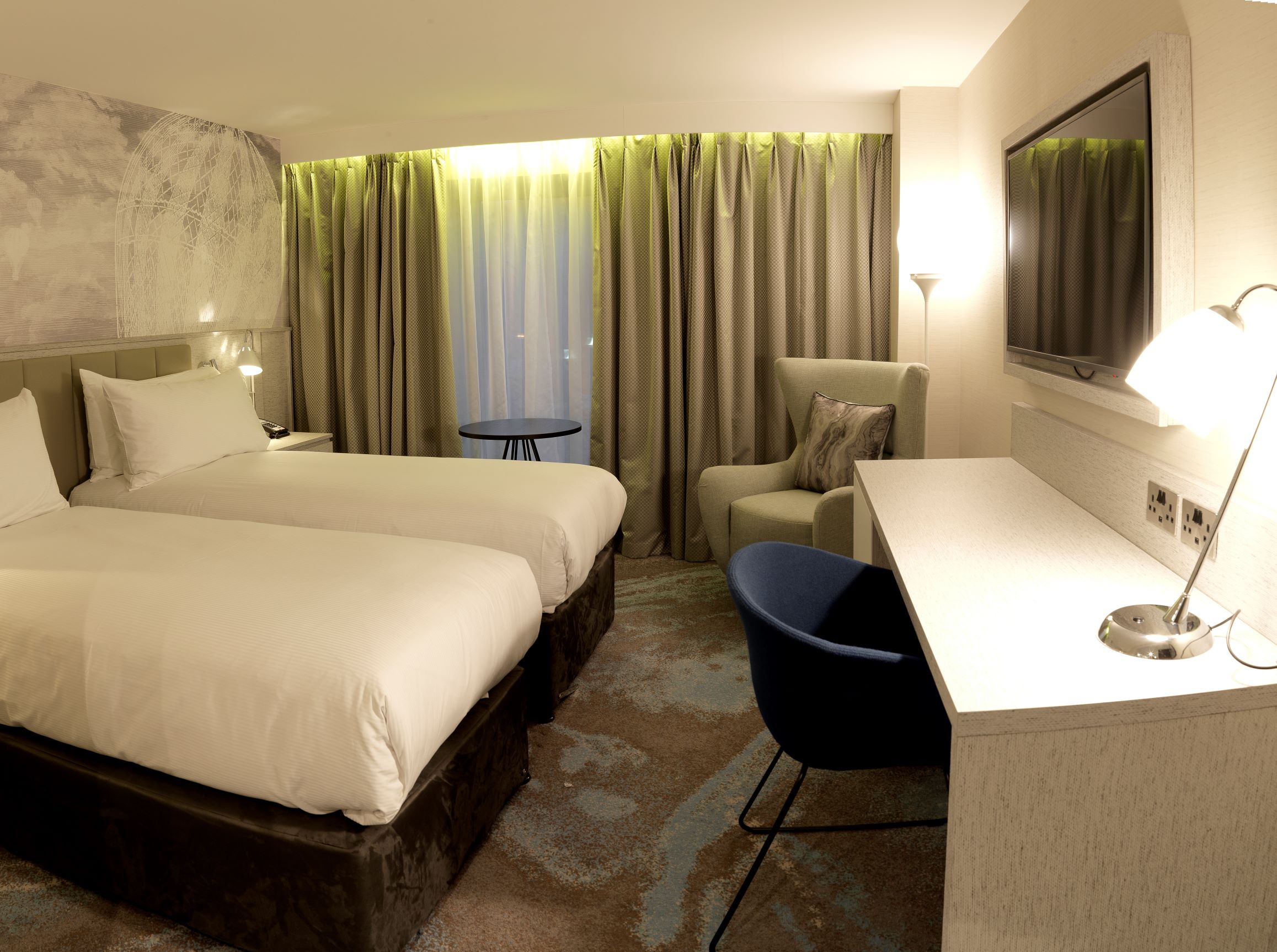 Standard, Twin Beds