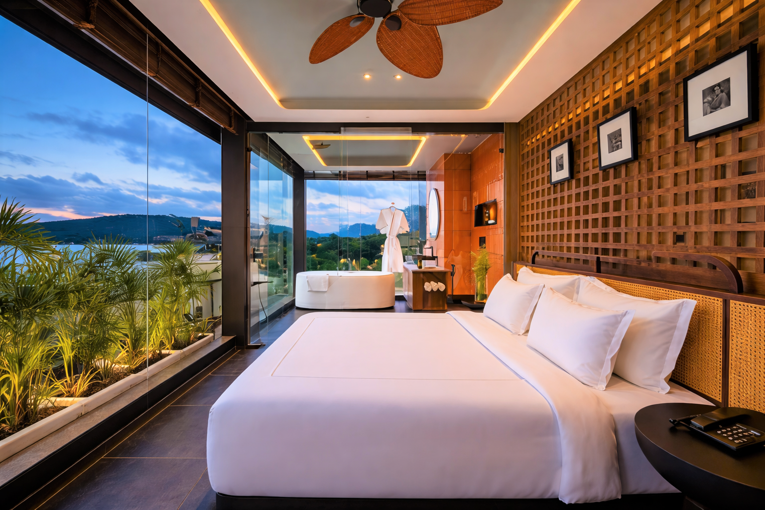 جناح بسرير كوين بجاكوزي