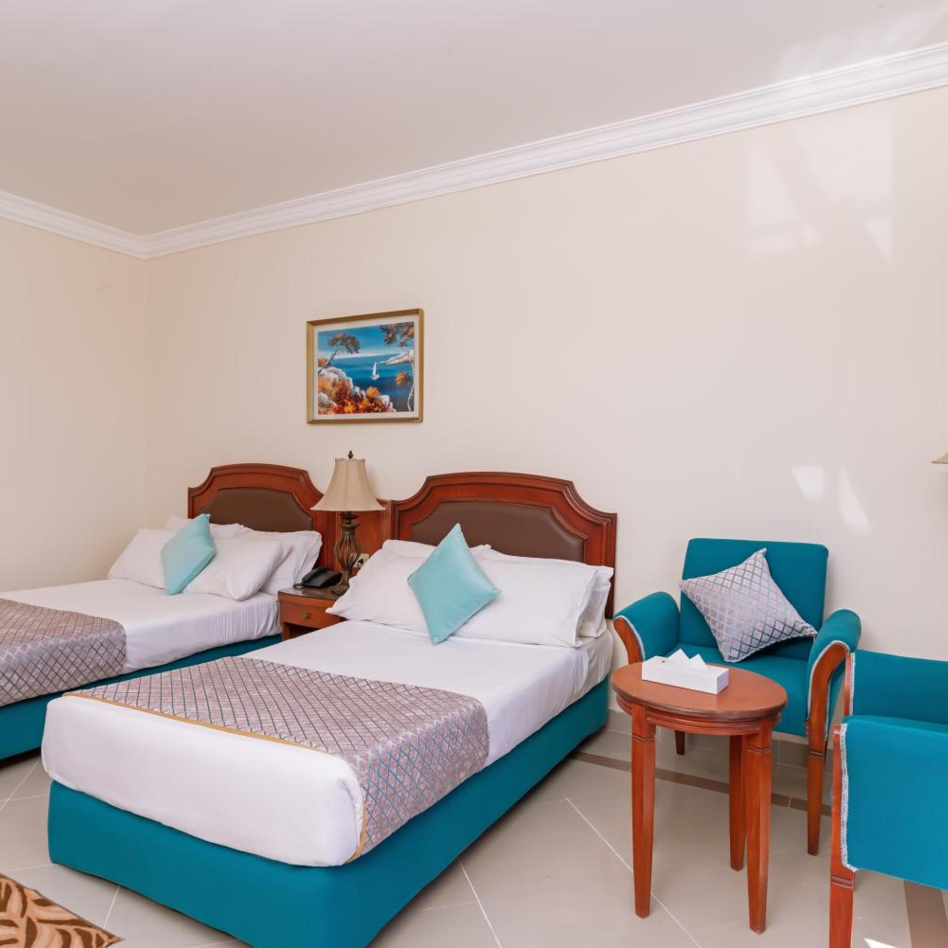 غرفة ثلاثية بإطلالة على البحر، Coral Hills Resort Marsa Alam 5/10