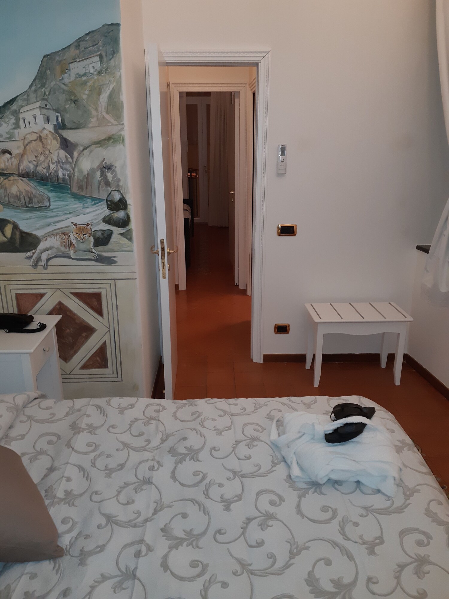 جناح استوديو عائلي بسرير كوين وسريرين منفصلين بإطلالة على المدينة بشرفة بغرفة نوم واحدة، Hotel Antica Repubblica 8/10