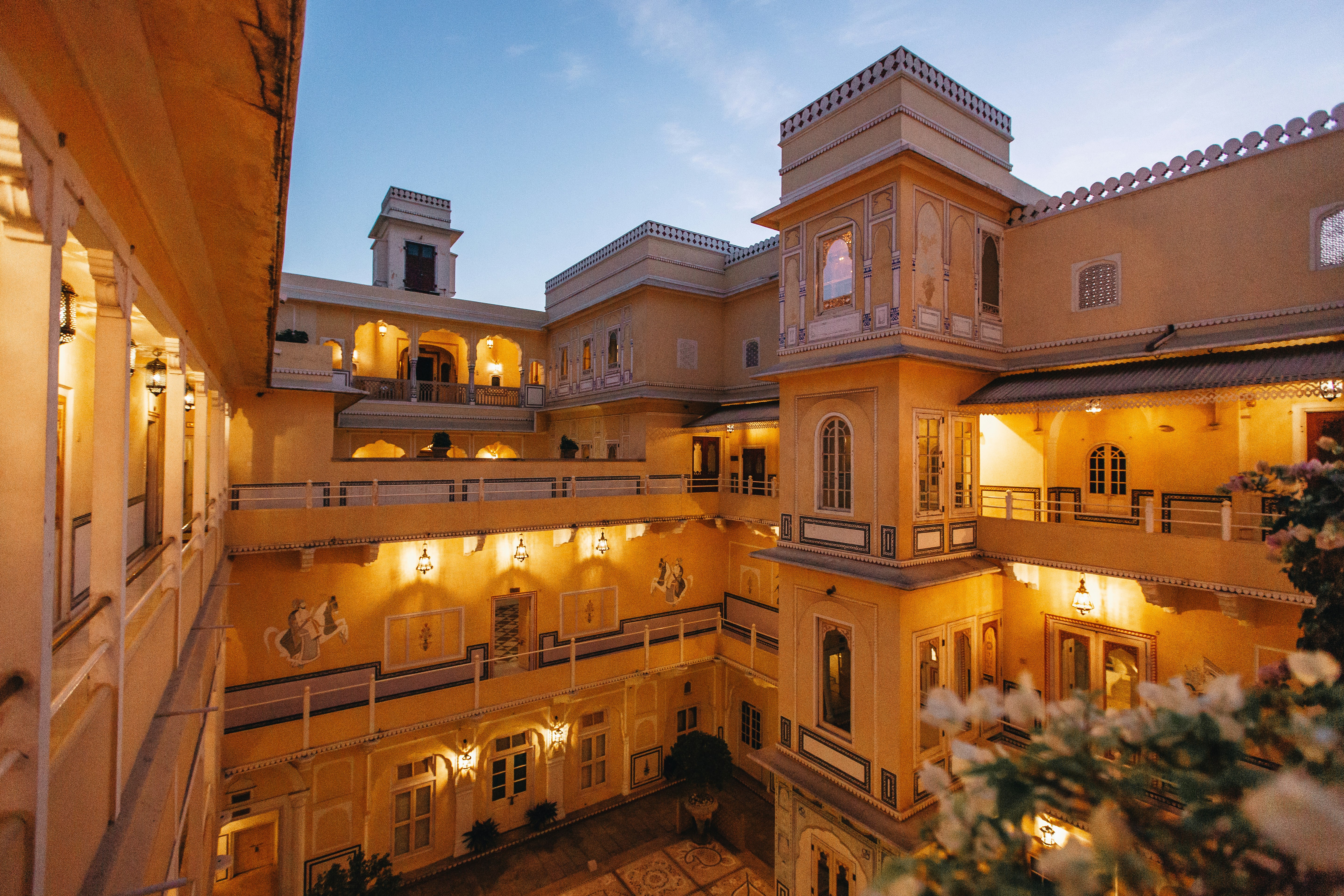 The Raj Palace in JAIPUR