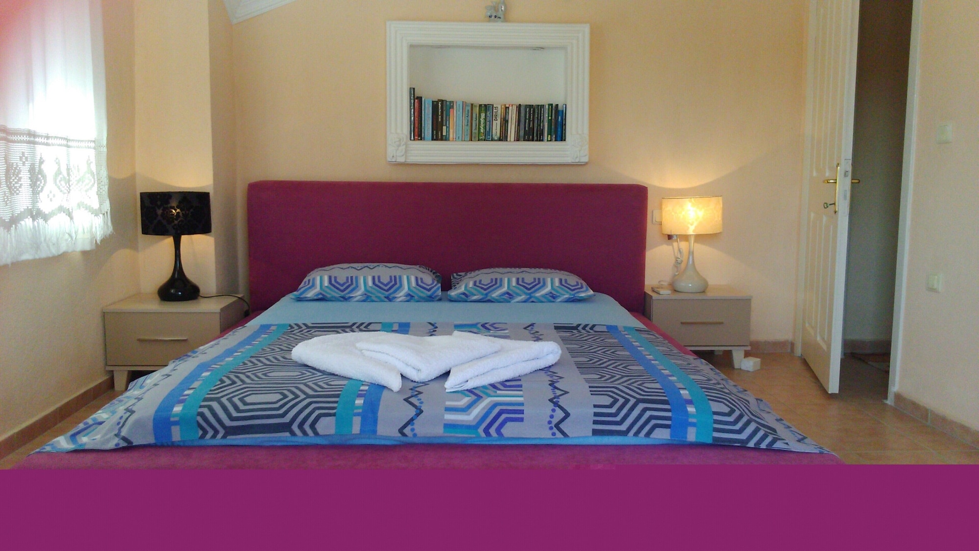 شقة بسريرين منفصلين بغرفتي نوم مع أريكة، Dalyan Palace 7/10