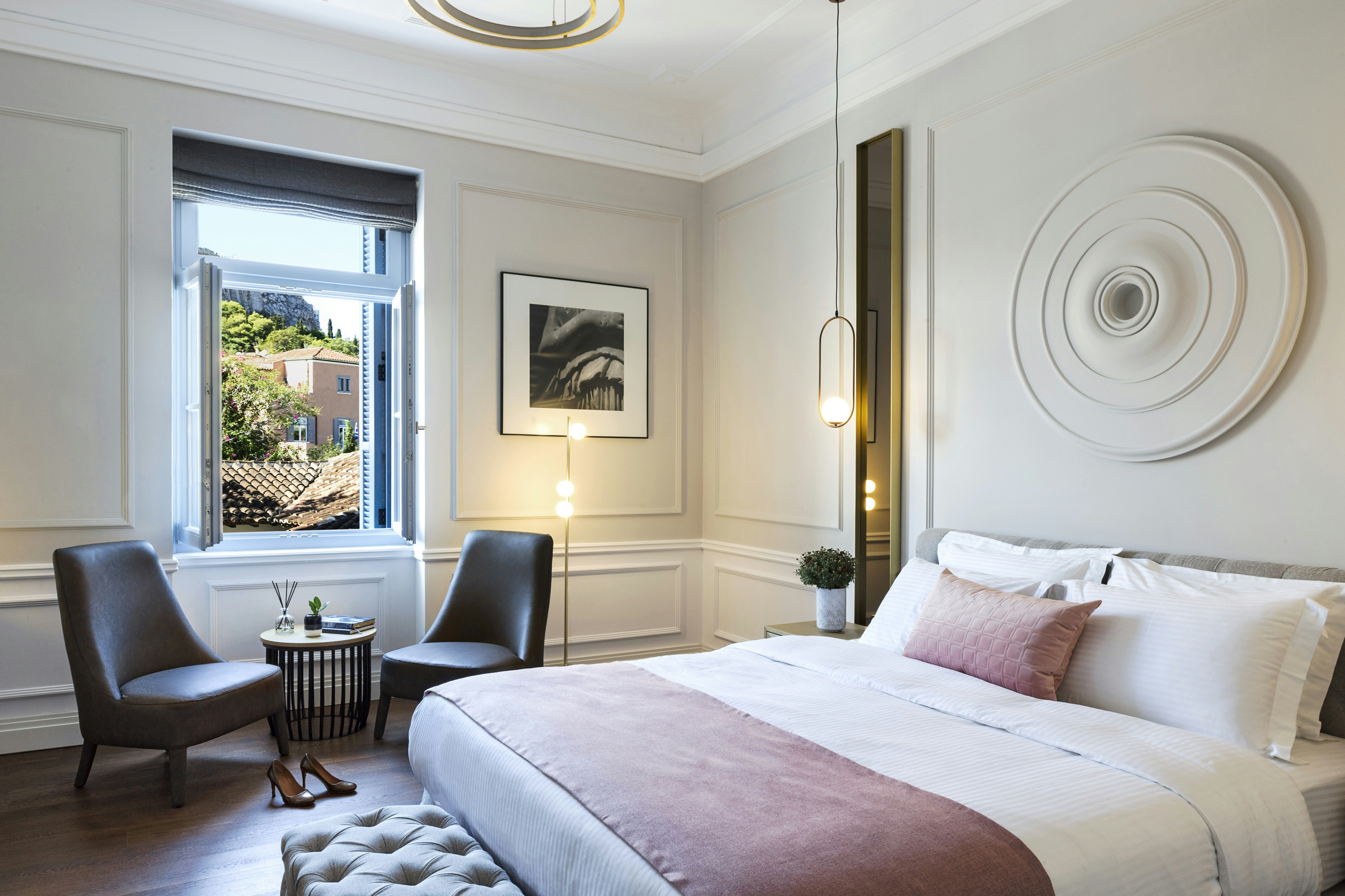 Elegant, Suite, Partial Acropolis View