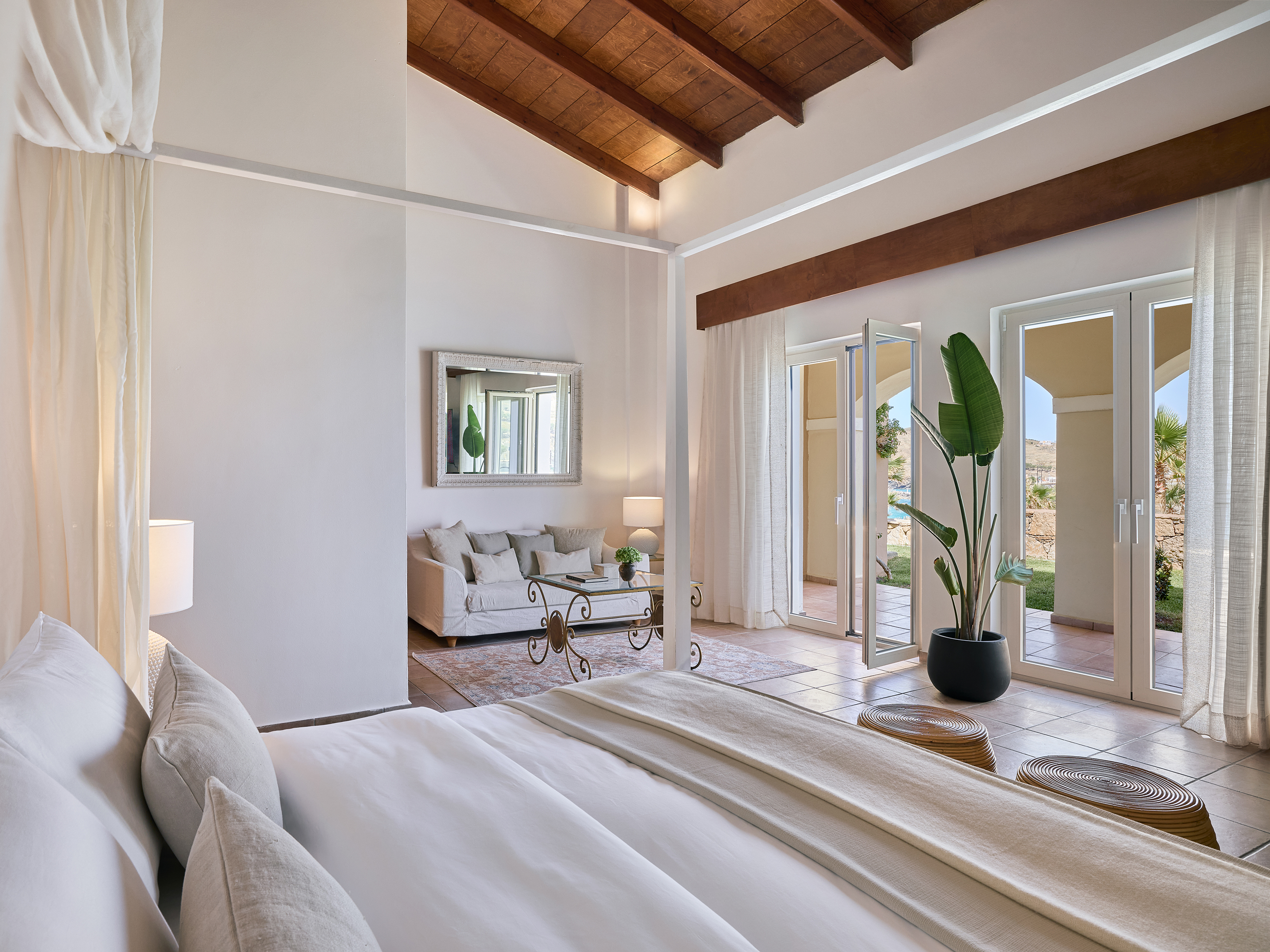 Marin Bay First Row, Family, Suite, Bungalow, Lateral Side Sea View