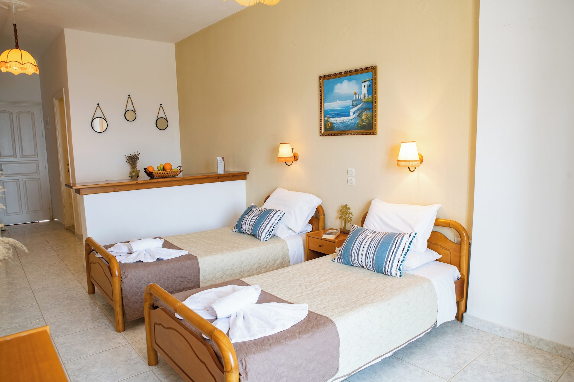 Panoramic, Studio, Twin Beds, Sea View, Executive Level