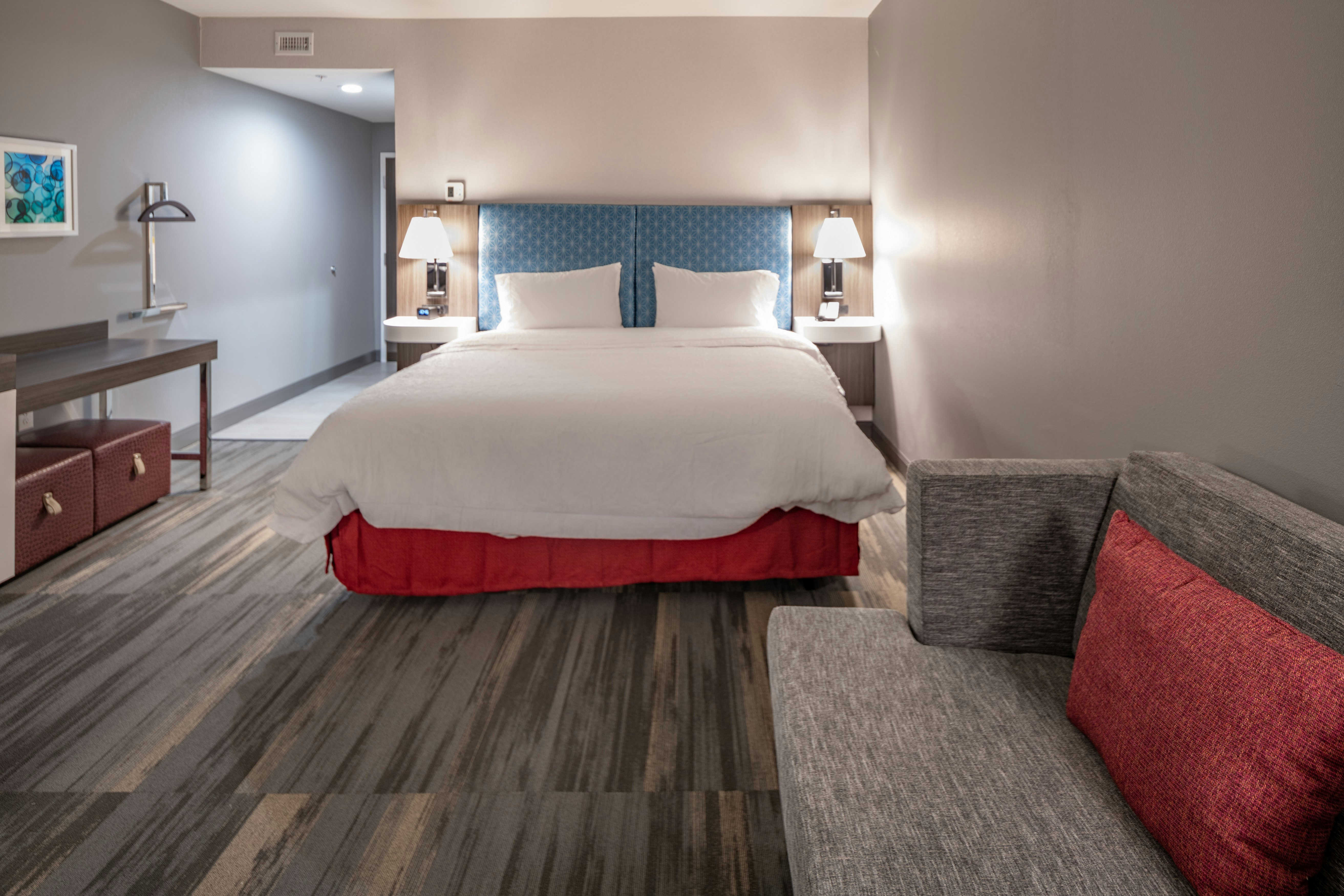 غرفة بسرير كينج لذوي الإعاقة، Hampton Inn And Suites Dallas/Plano Central 2/5