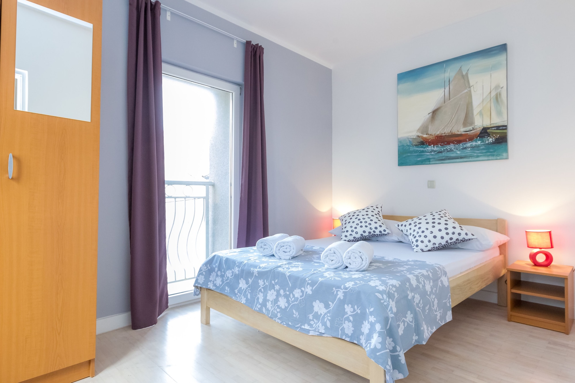 2 Bedrooms, Comfort, Apartment, 1 Double and 2 Bunk Beds, Balcony