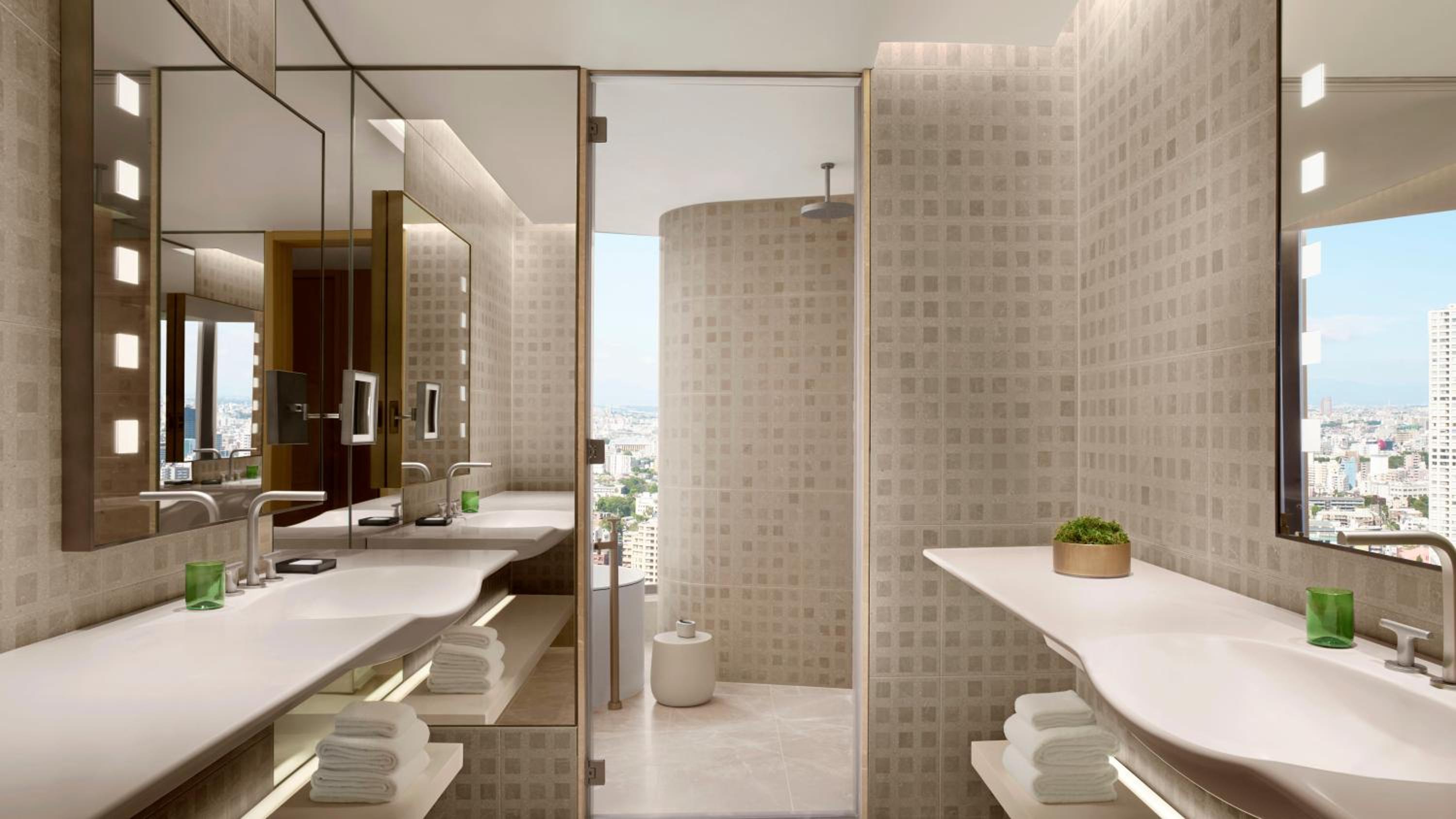 جناح بريميوم تنفيذي بسريرين مزدوجين مع دخول الصالة، JW Marriott Hotel Tokyo 6/8