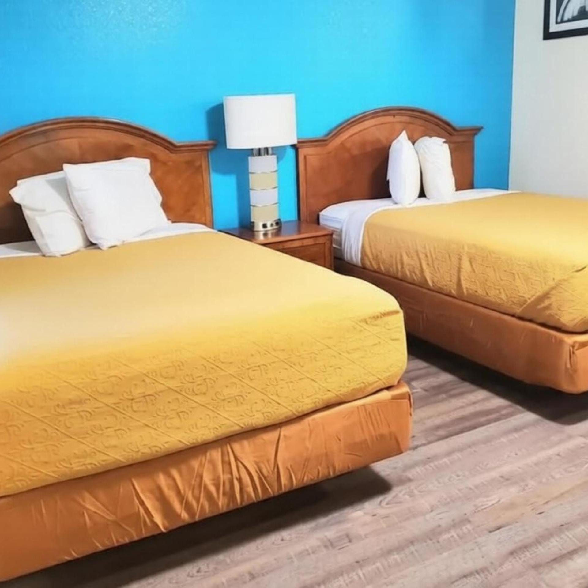Room, 2 Double Beds, Smoking