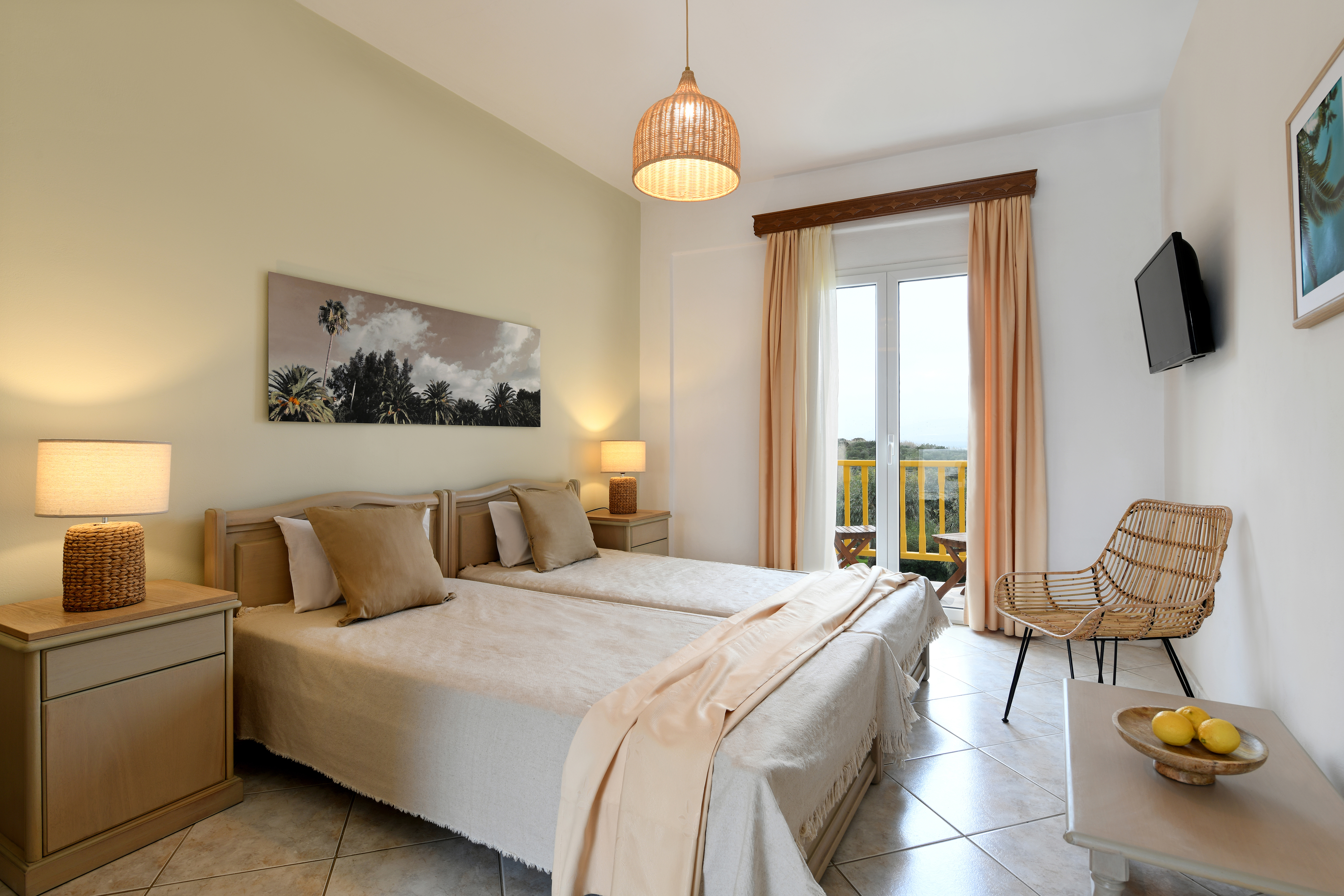 ROOM, DOUBLE BED, SEA VIEW