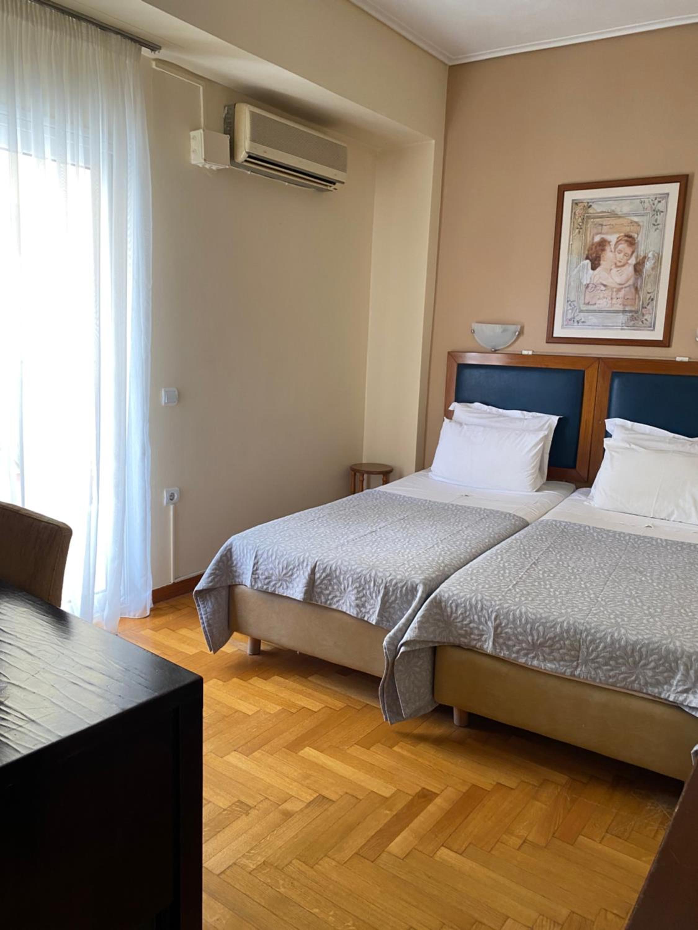 Room, Double or Twin Bed, Acropolis View