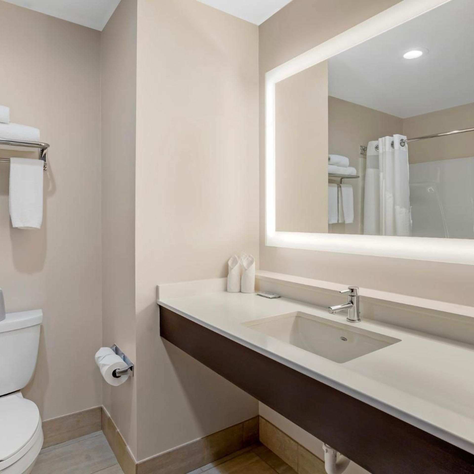 جناح بسرير كينج مع أريكة، Holiday Inn Express Hotel & Suites Newton Sparta 5/10