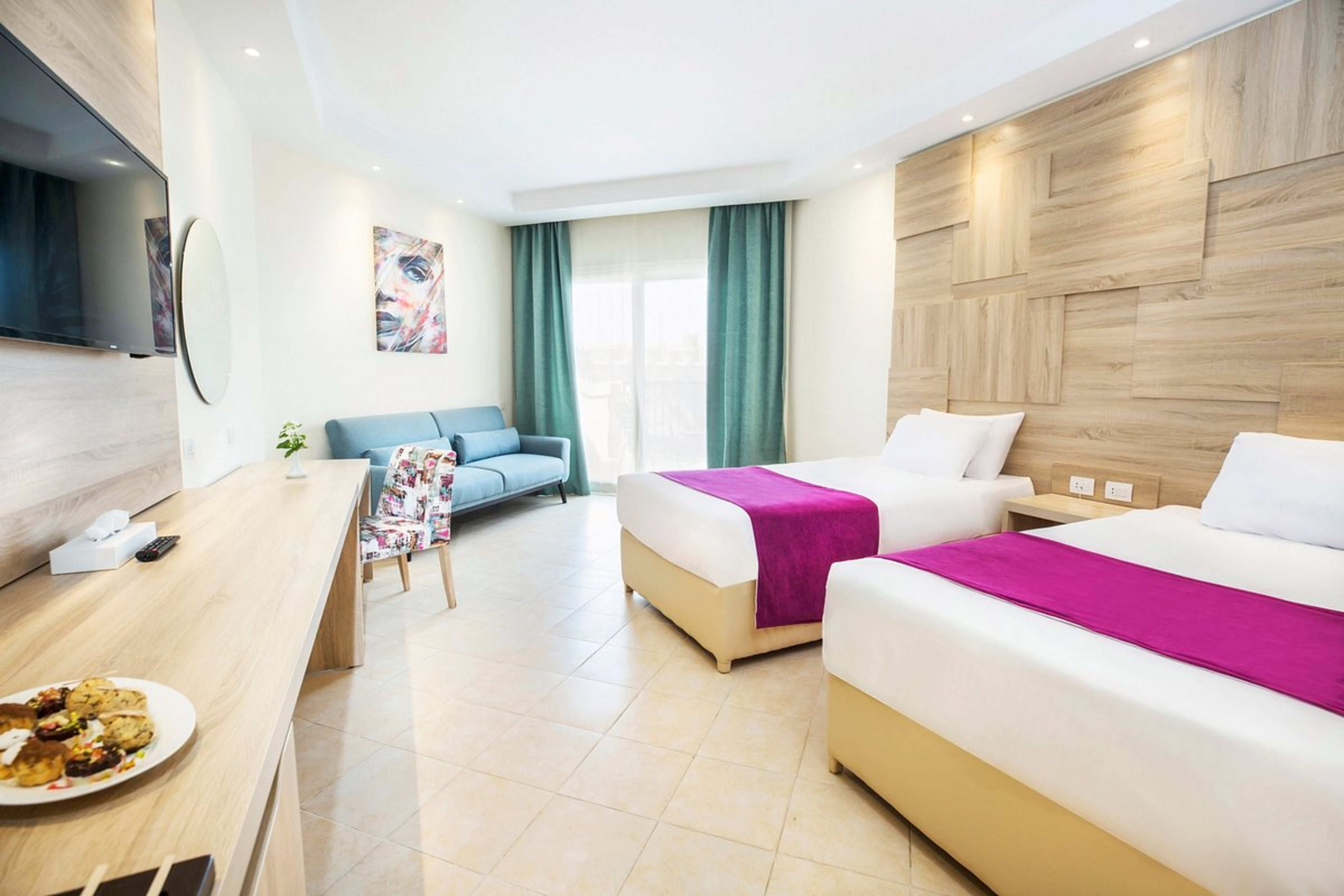 Superior, Double Bed, Pool View