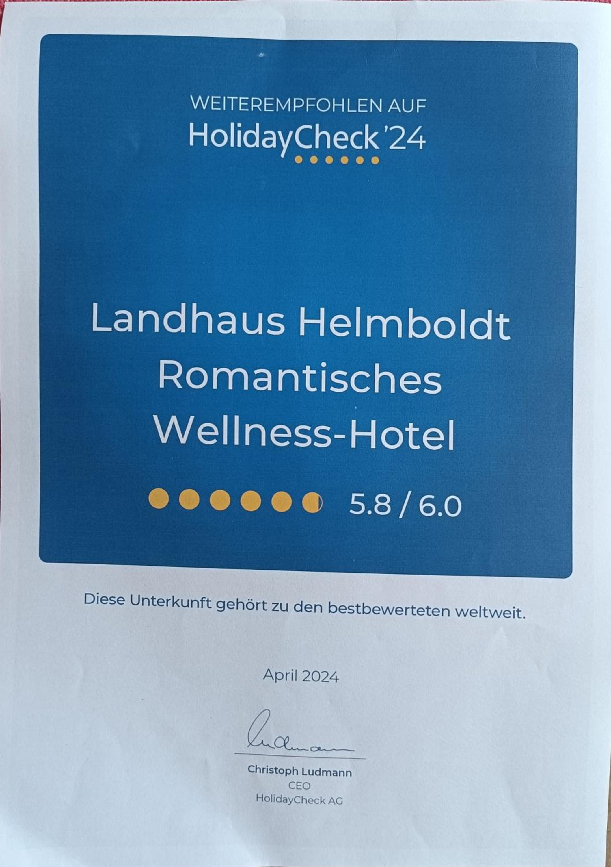 Wellness und Romantik Hotel Helmboldt 51/59