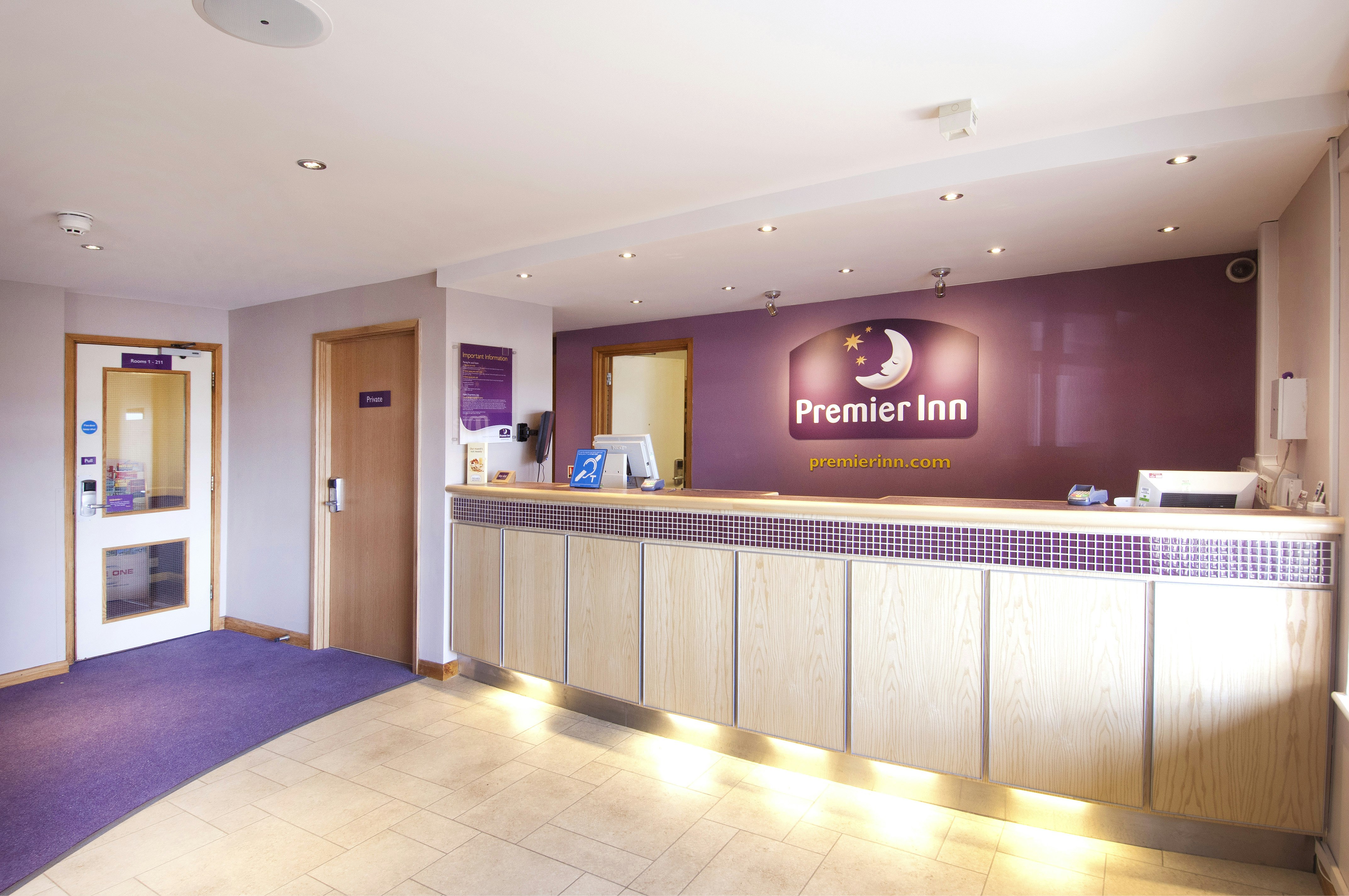 Lobby at Premier Inn Poole Centre (Holes Bay), POOLE