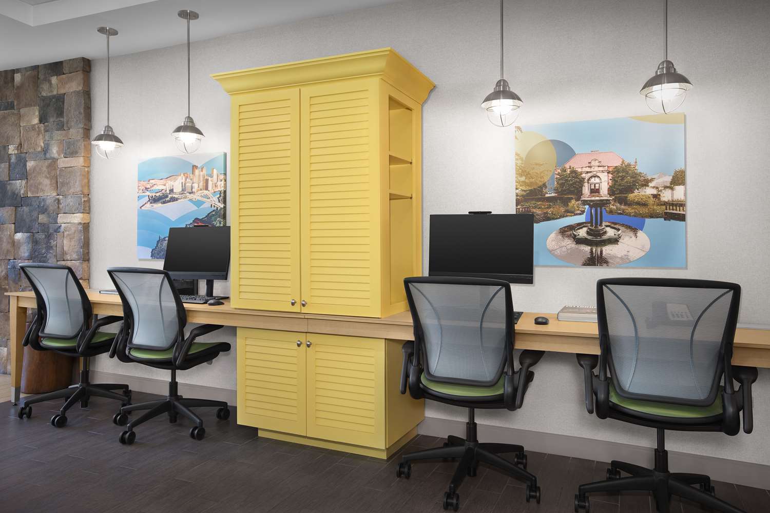 work area