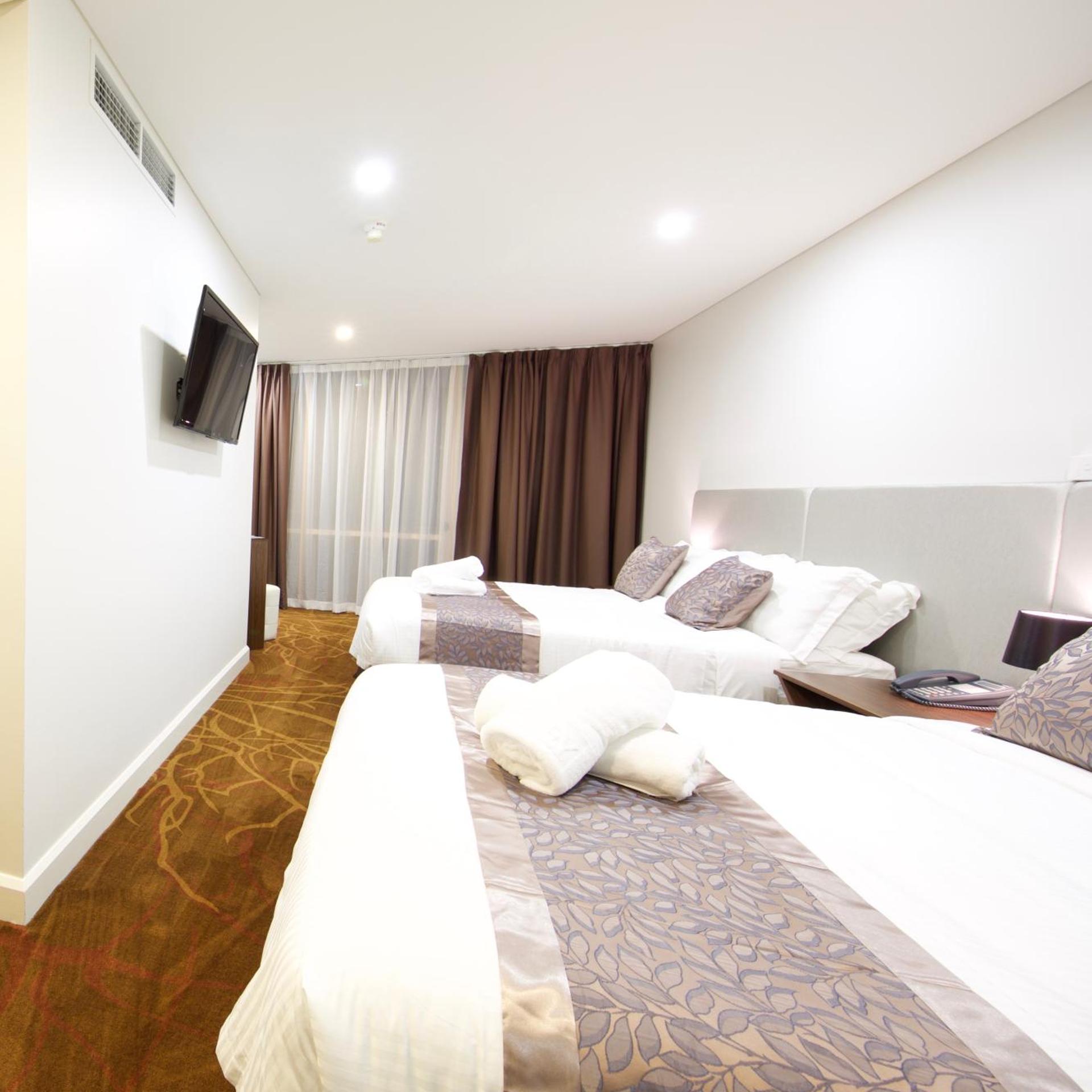 Room, Double or Twin Bed, Balcony