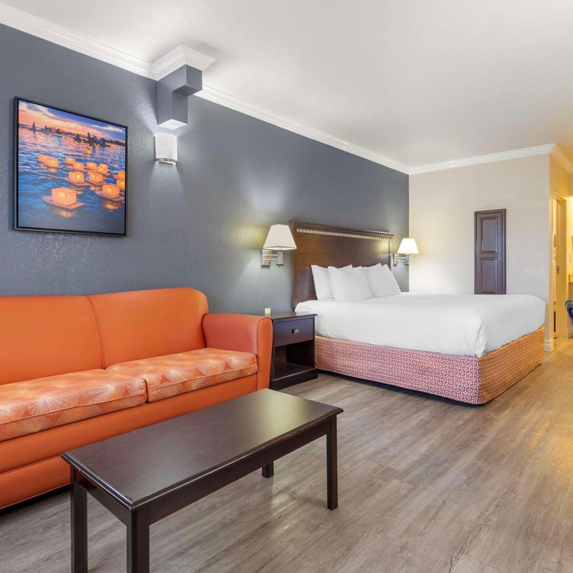 Room, King Bed, Sofa