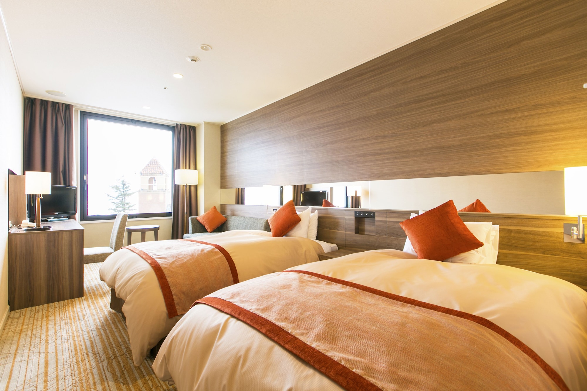 STUDIO, TWIN BEDS