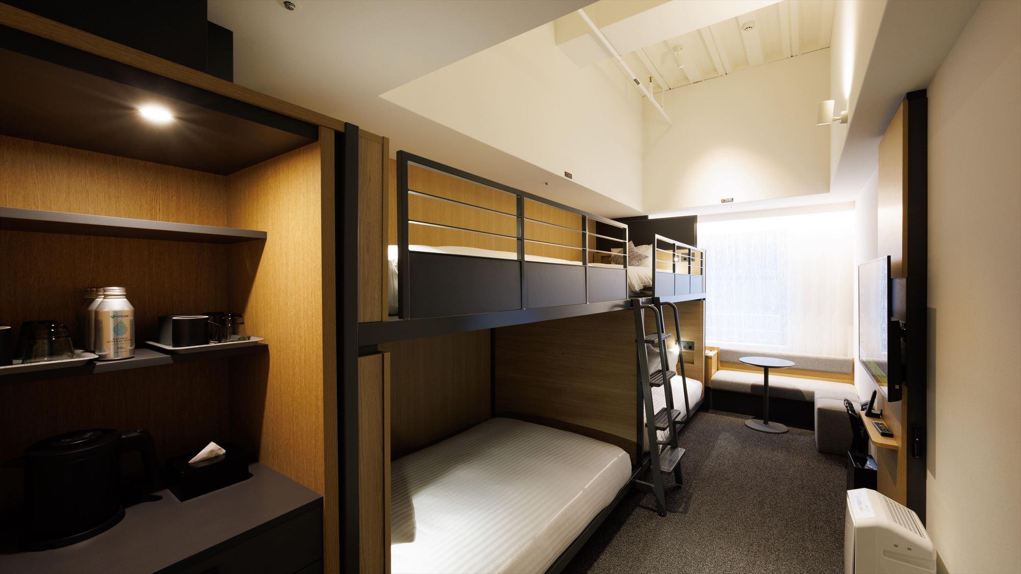 Family, Single, Bunk Bed, City View