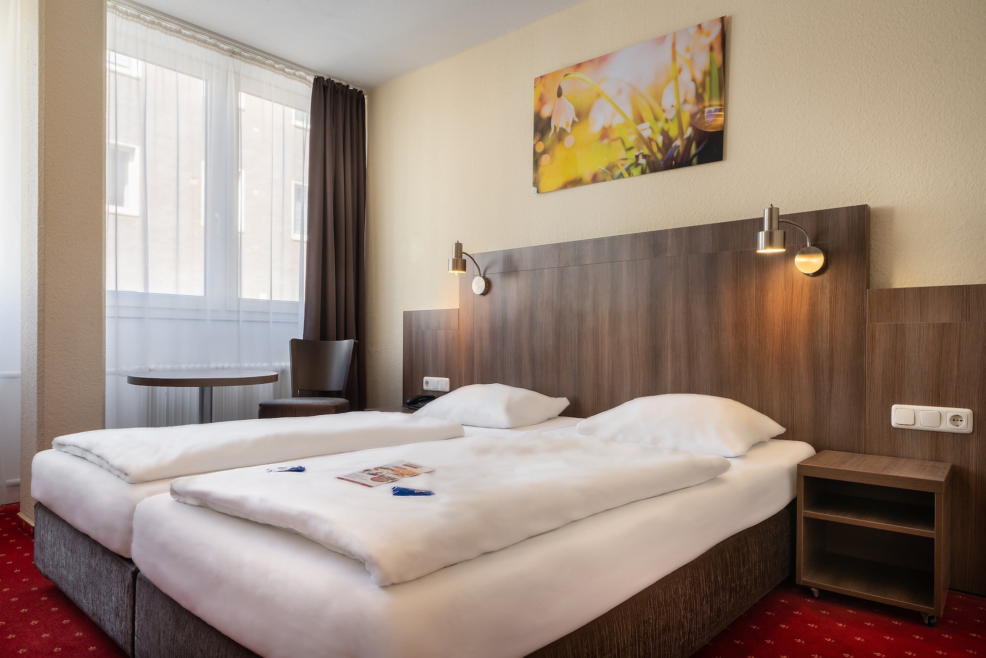 غرفة كومفورت مفردة بسرير مزدوج، Hotel Leonet 2/4