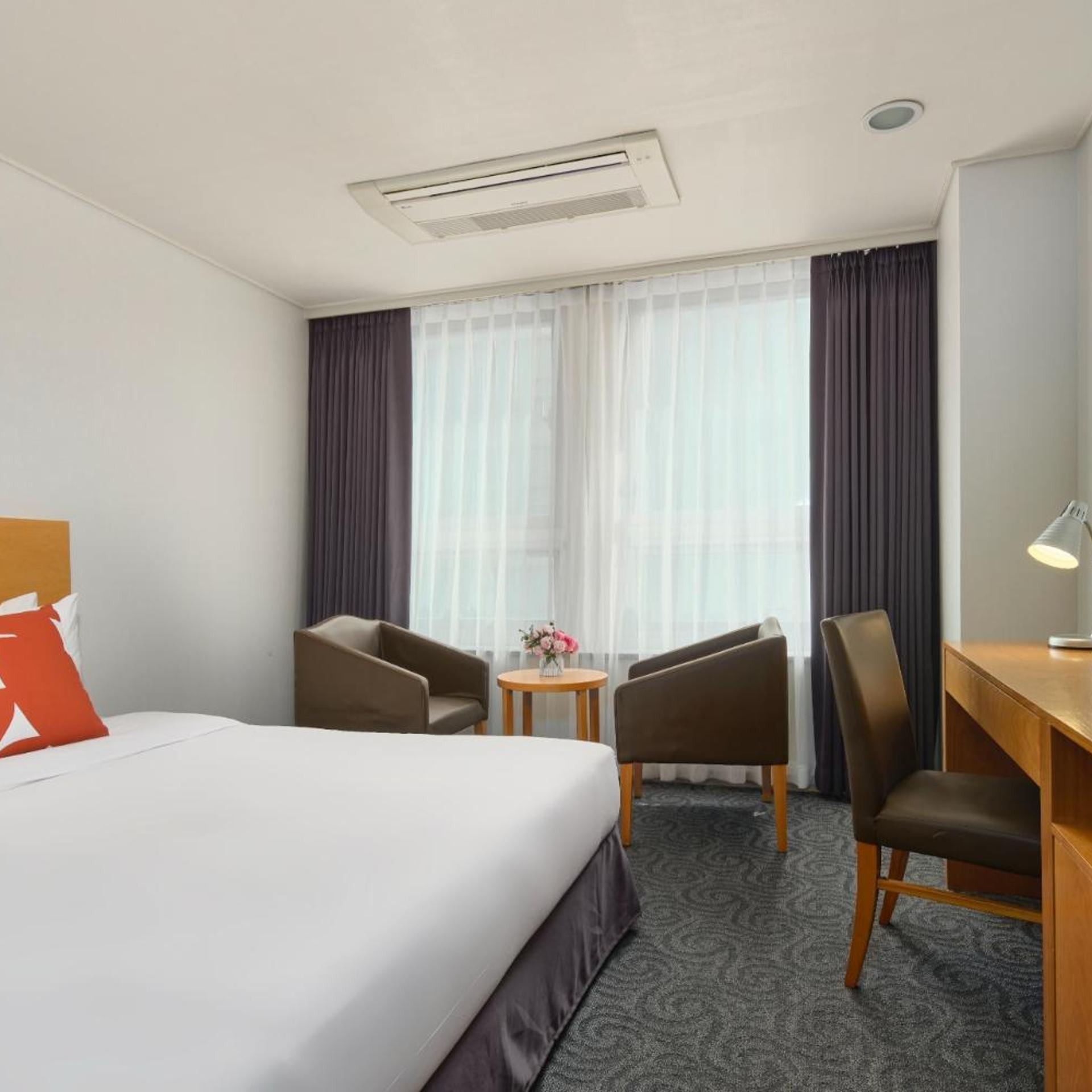 غرفة ديلوكس بسريرين منفصلين، Hotel Atrium Jongno 4/9