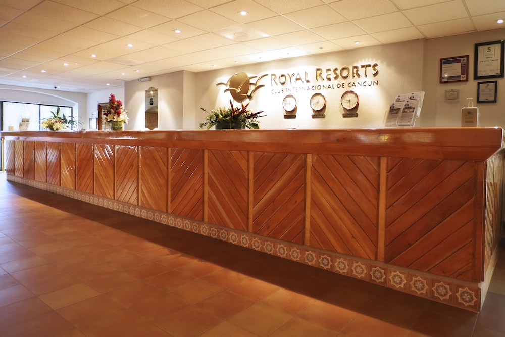 Lobby at The Royal Cancun All Suites Resort, CANCUN