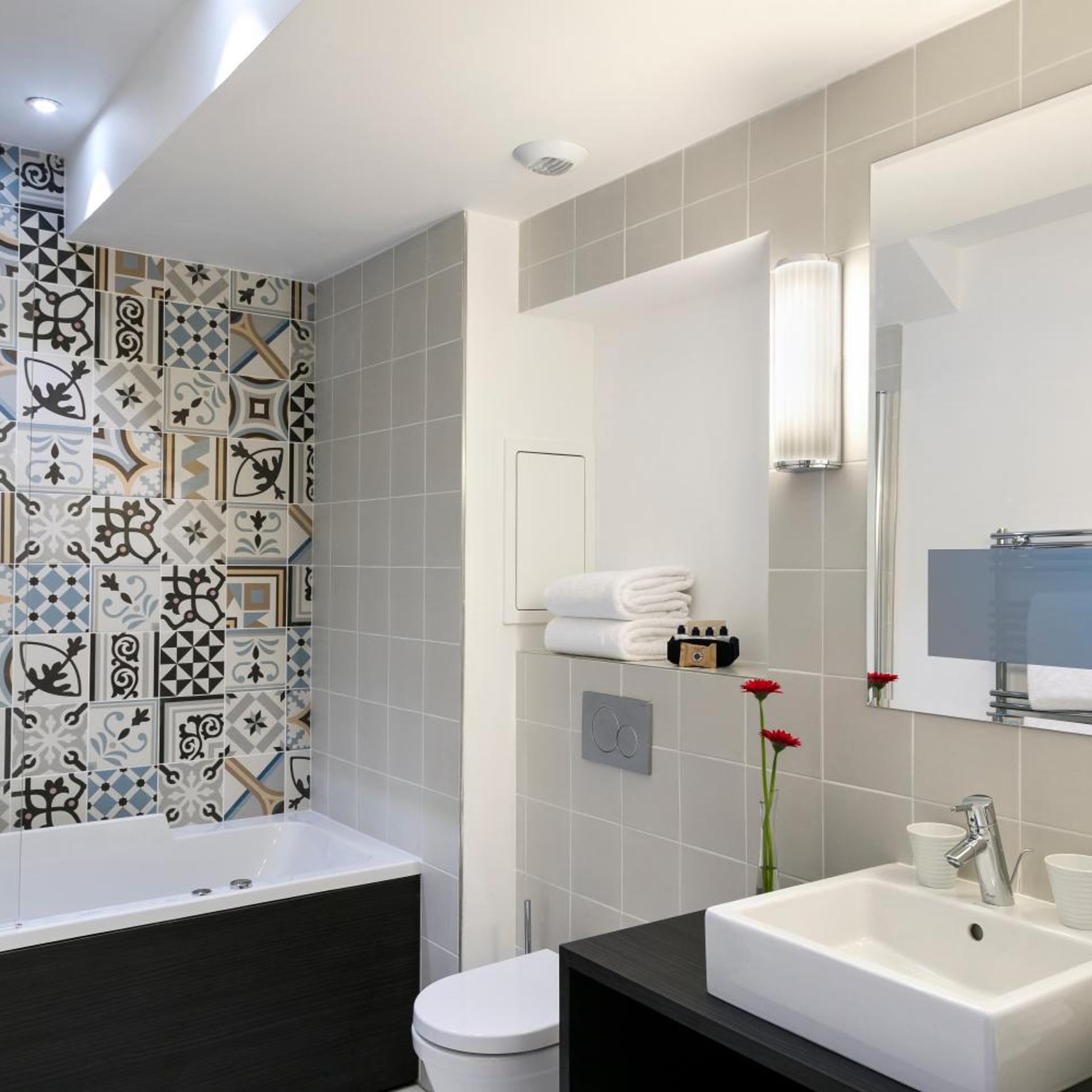 دوبلكس رباعي بسرير فردي، Hotel Square Louvois 4/4
