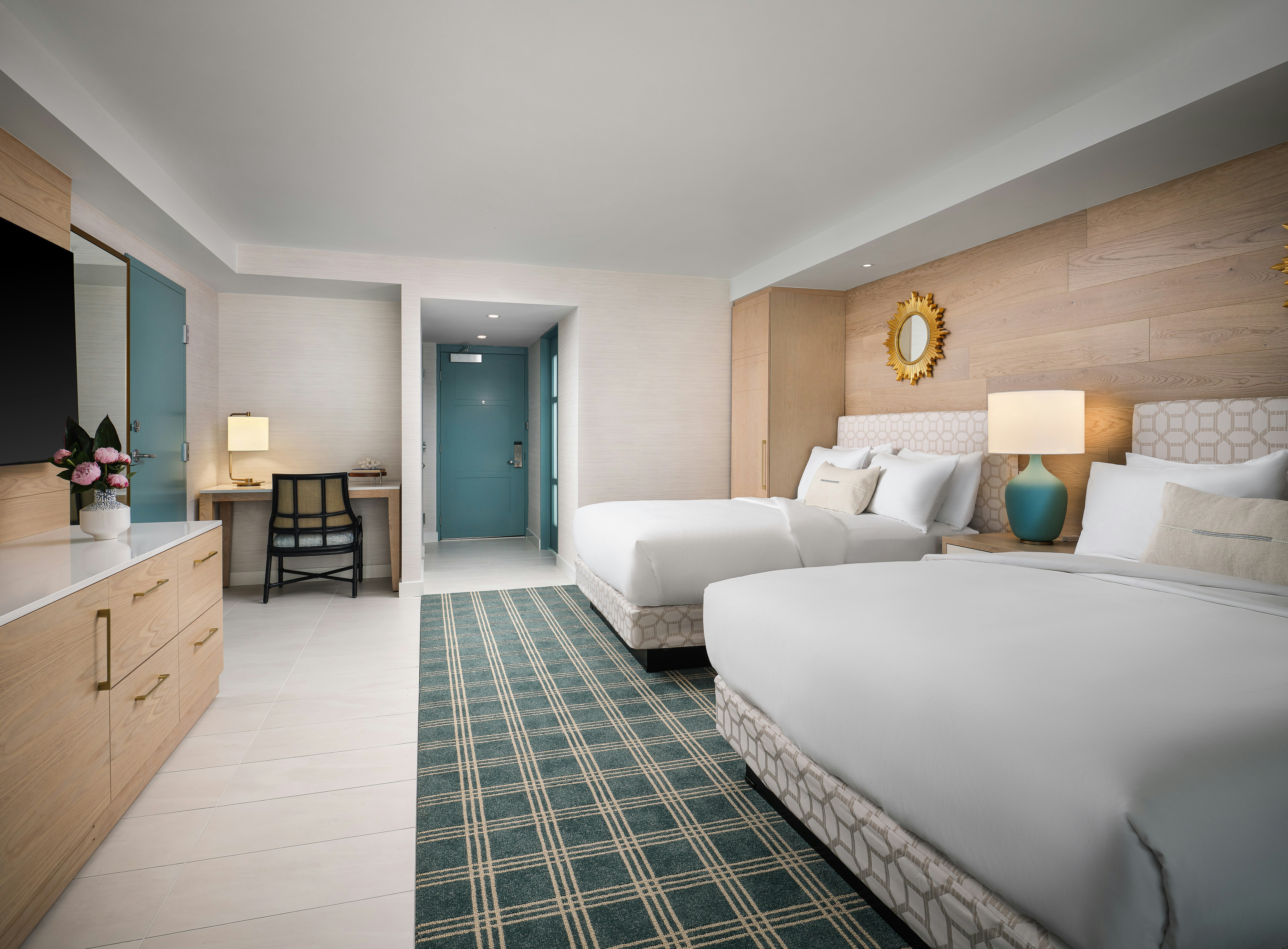 Room, 2 Queen Beds, Beach Side, Terrace