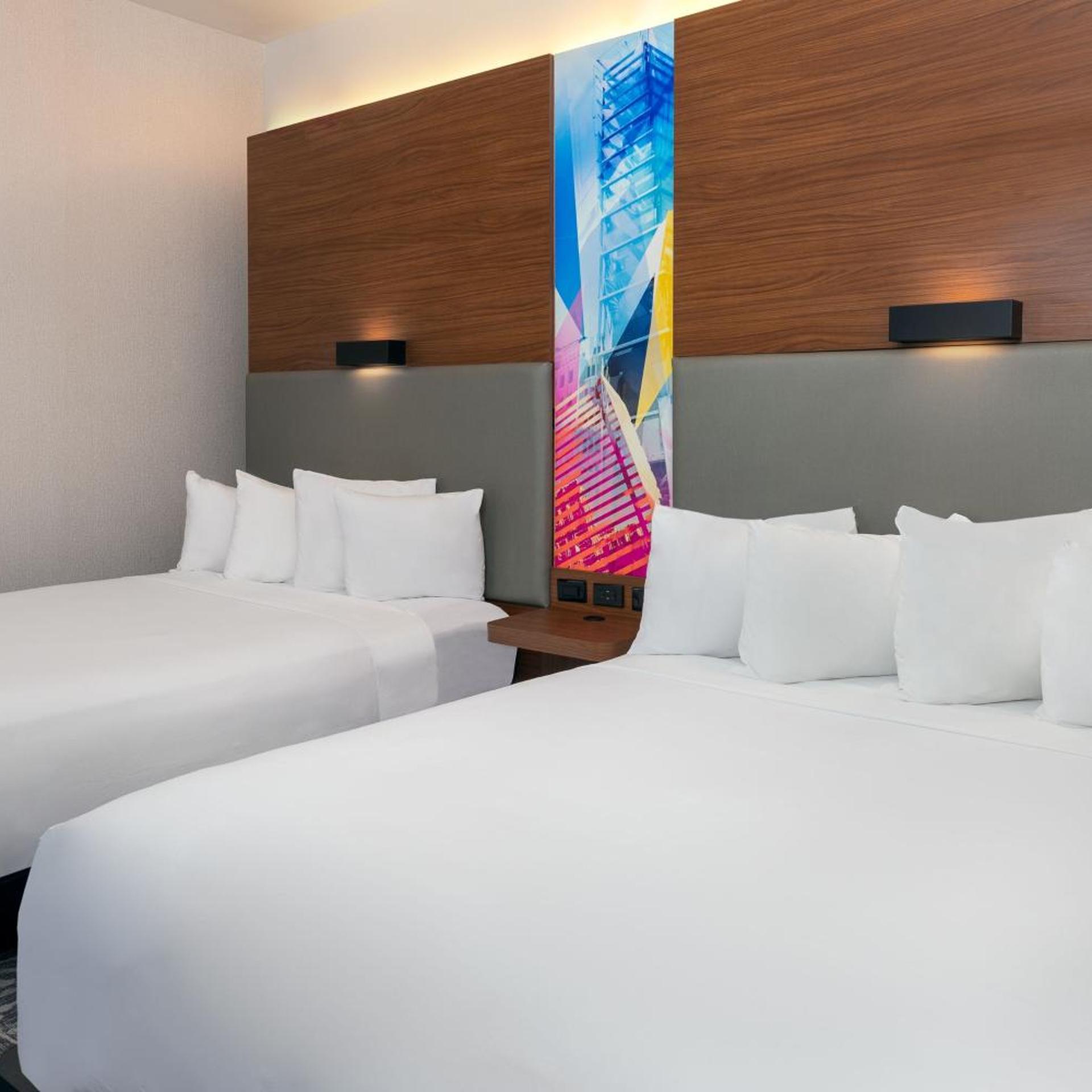 Aloft, Guest room, 2 Queen Beds