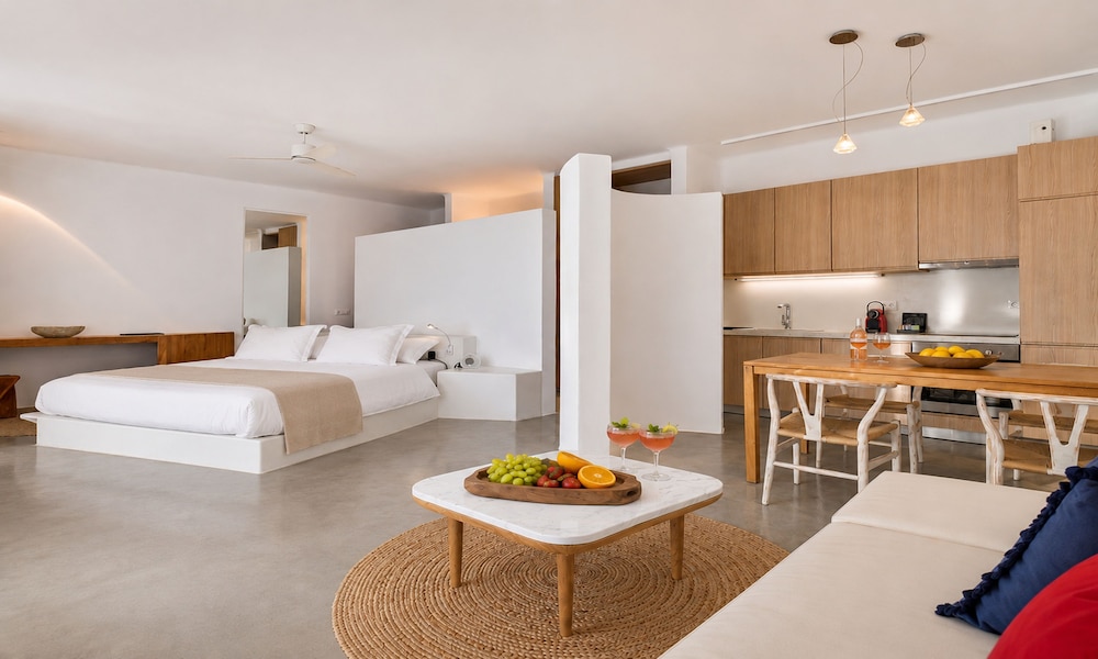 Horizon, Luxury, Studio, Suite, King Bed, Sea View, Sofa، SANTORINI HEIGHTS 6/9