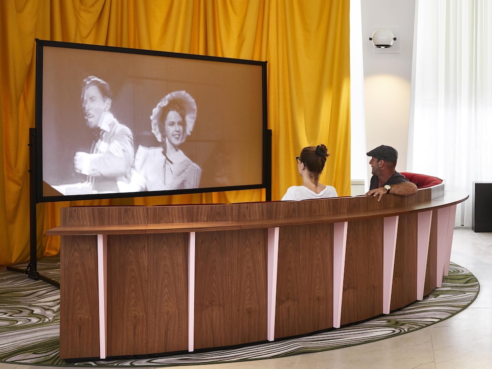 Lobby at Mama Shelter Prague, PRAGUE